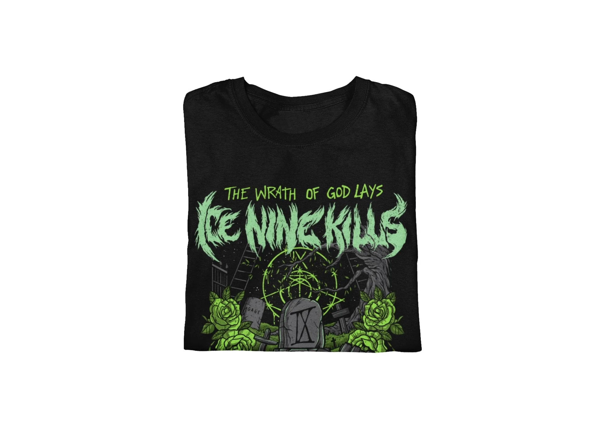 Ice Nine Kills - Green Wrath T-Shirt - Image 2