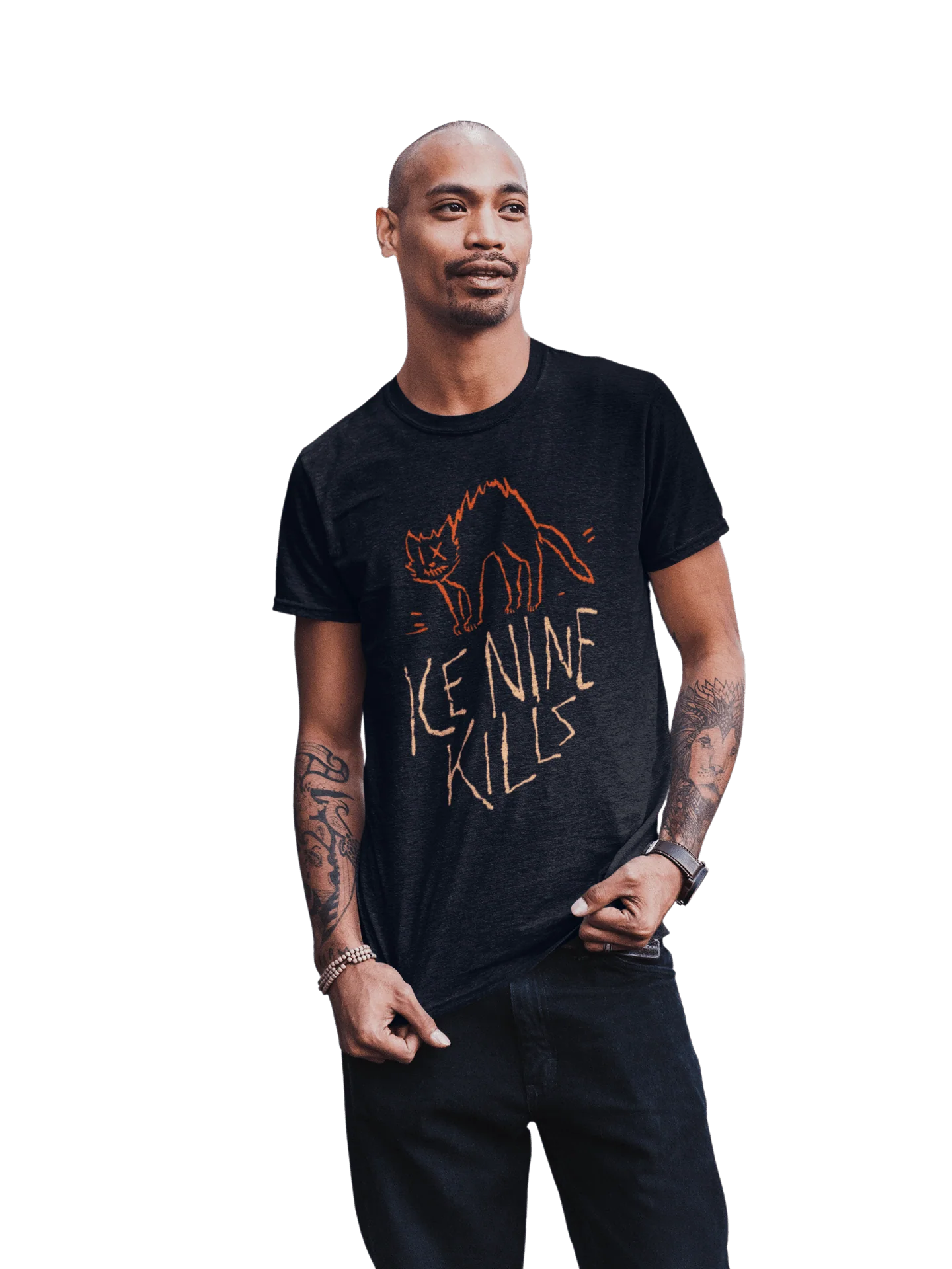 Ice Nine Kills - Scratchy Cat T-Shirt - Image 2