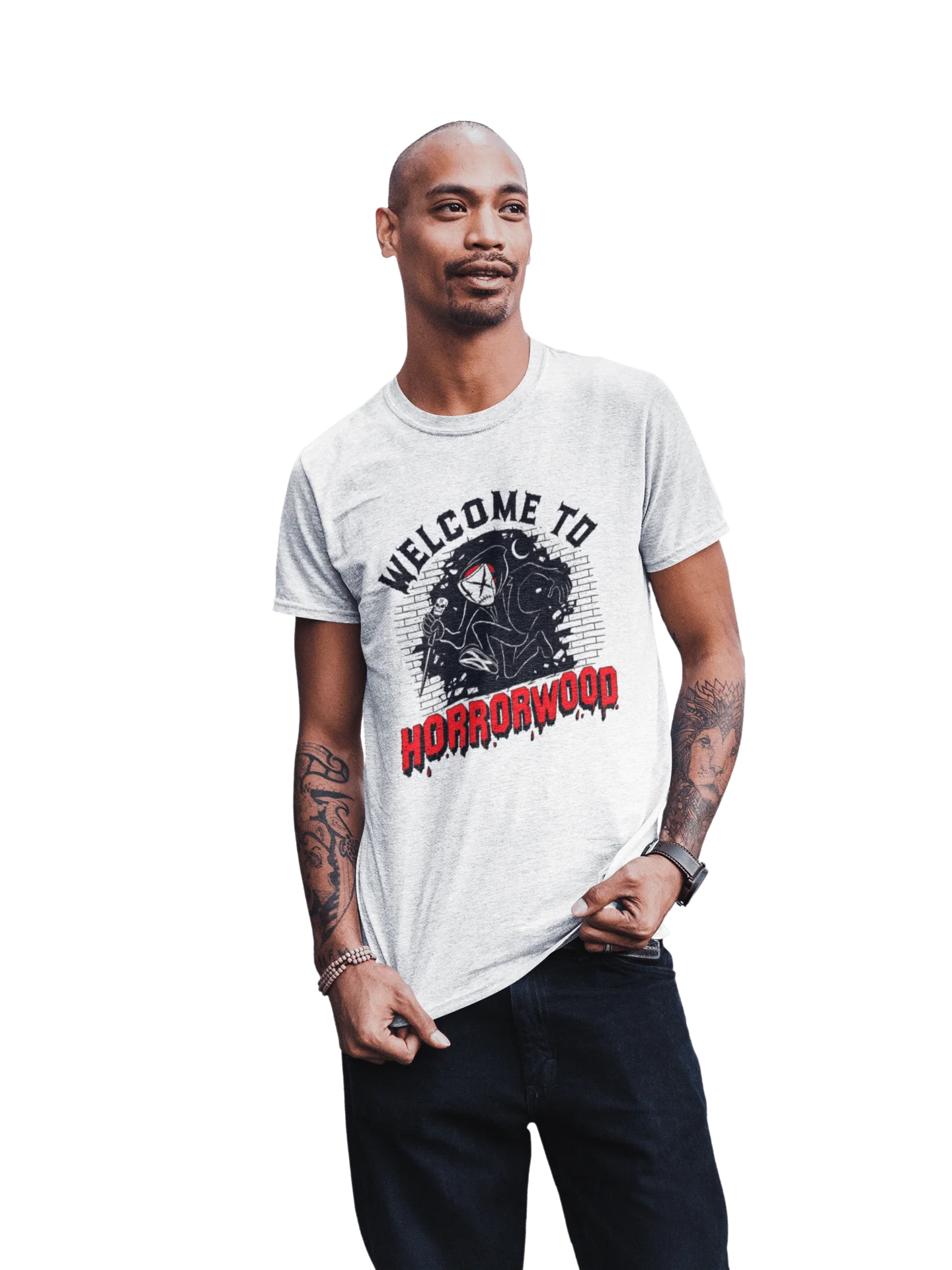 Ice Nine Kills - Welcome to Horrorwood T-Shirt - Image 3