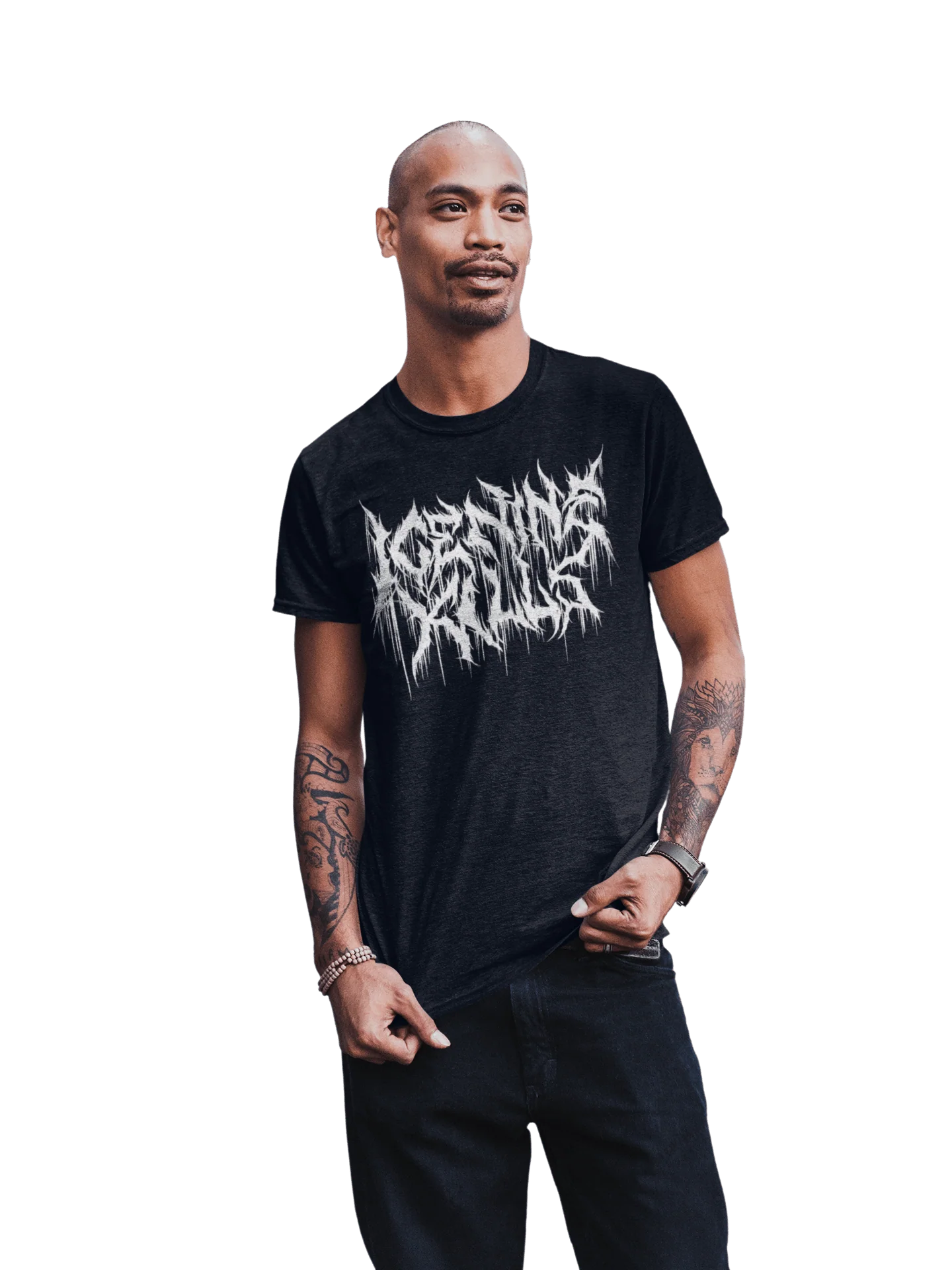 Ice Nine Kills - White Drip Logo T-Shirt - Image 2