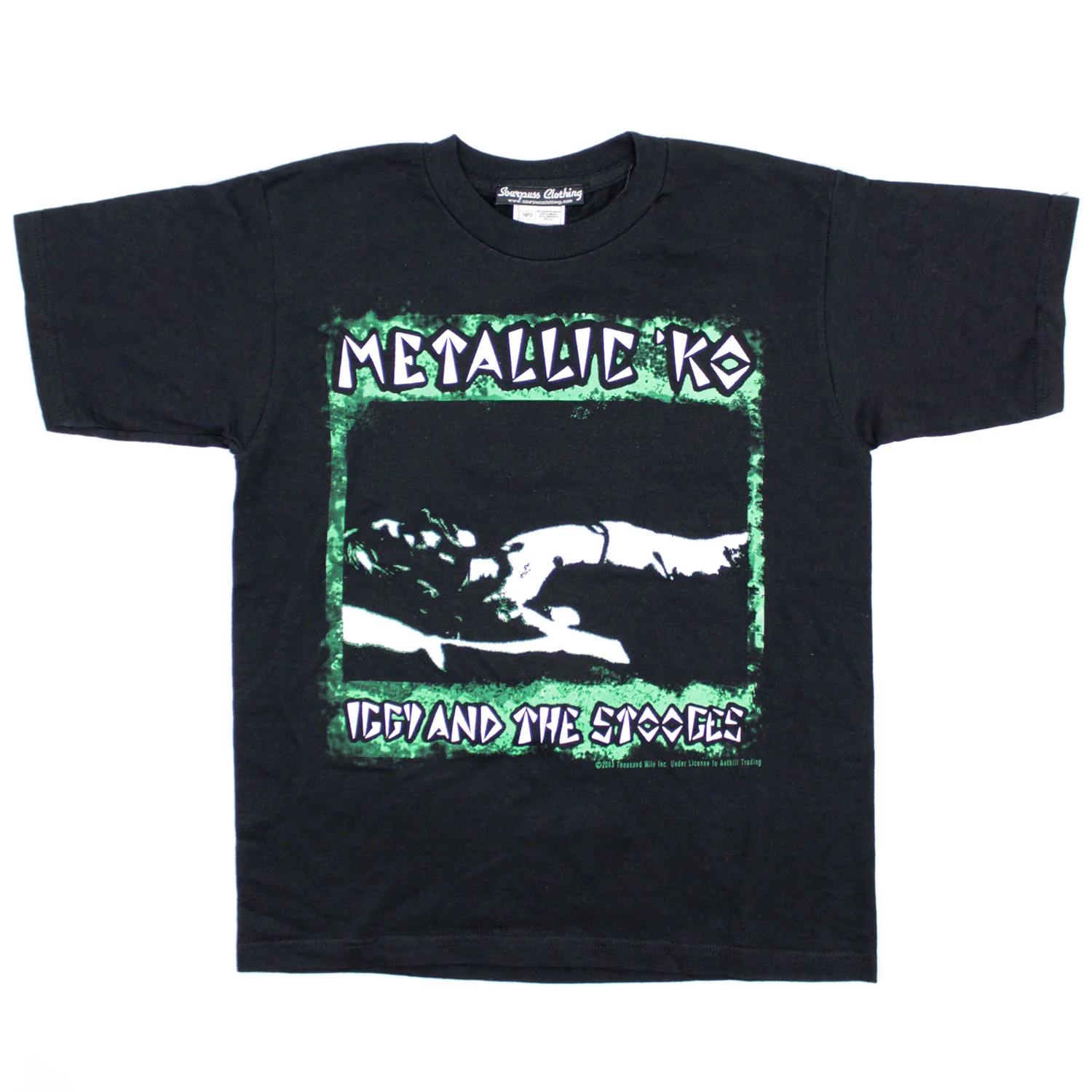 Metallic'KO Iggy And The Stooges T-shirt