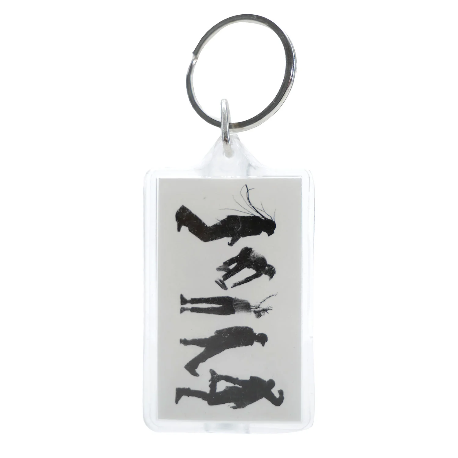 Pink Logo Plastic Key Chain - Image 2