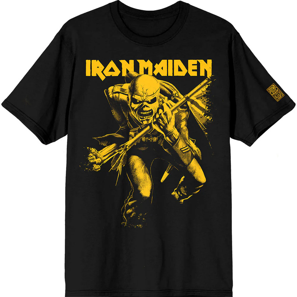 50 Trooper Crop Yellow T-shirt