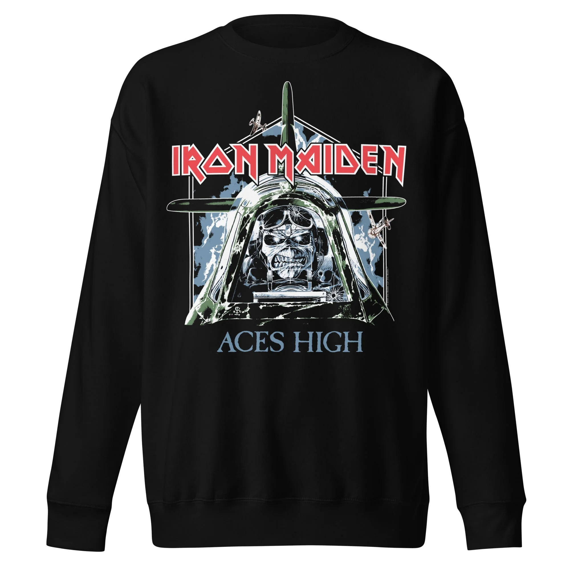 Iron Maiden - Aces High Jumbo Print Sweatshirt