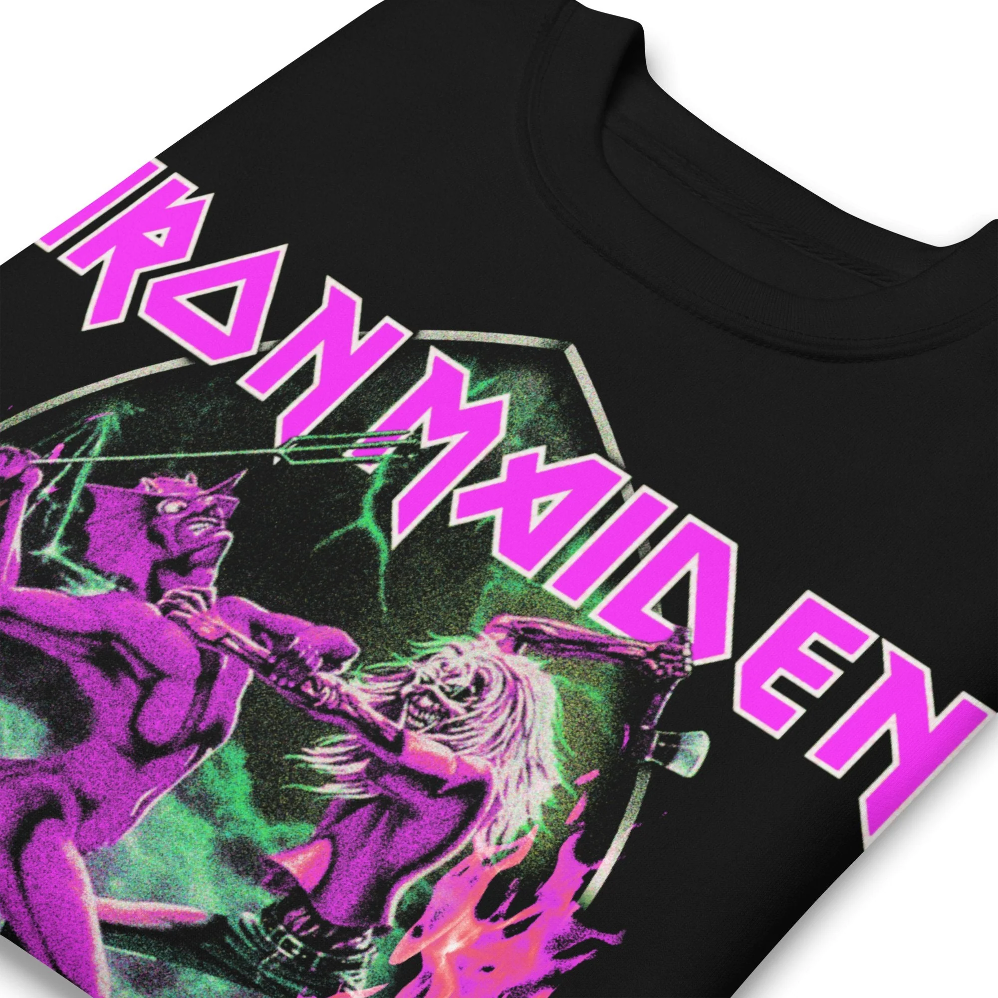 Iron Maiden - Devil's Fight Jumbo Print Sweatshirt - Image 2