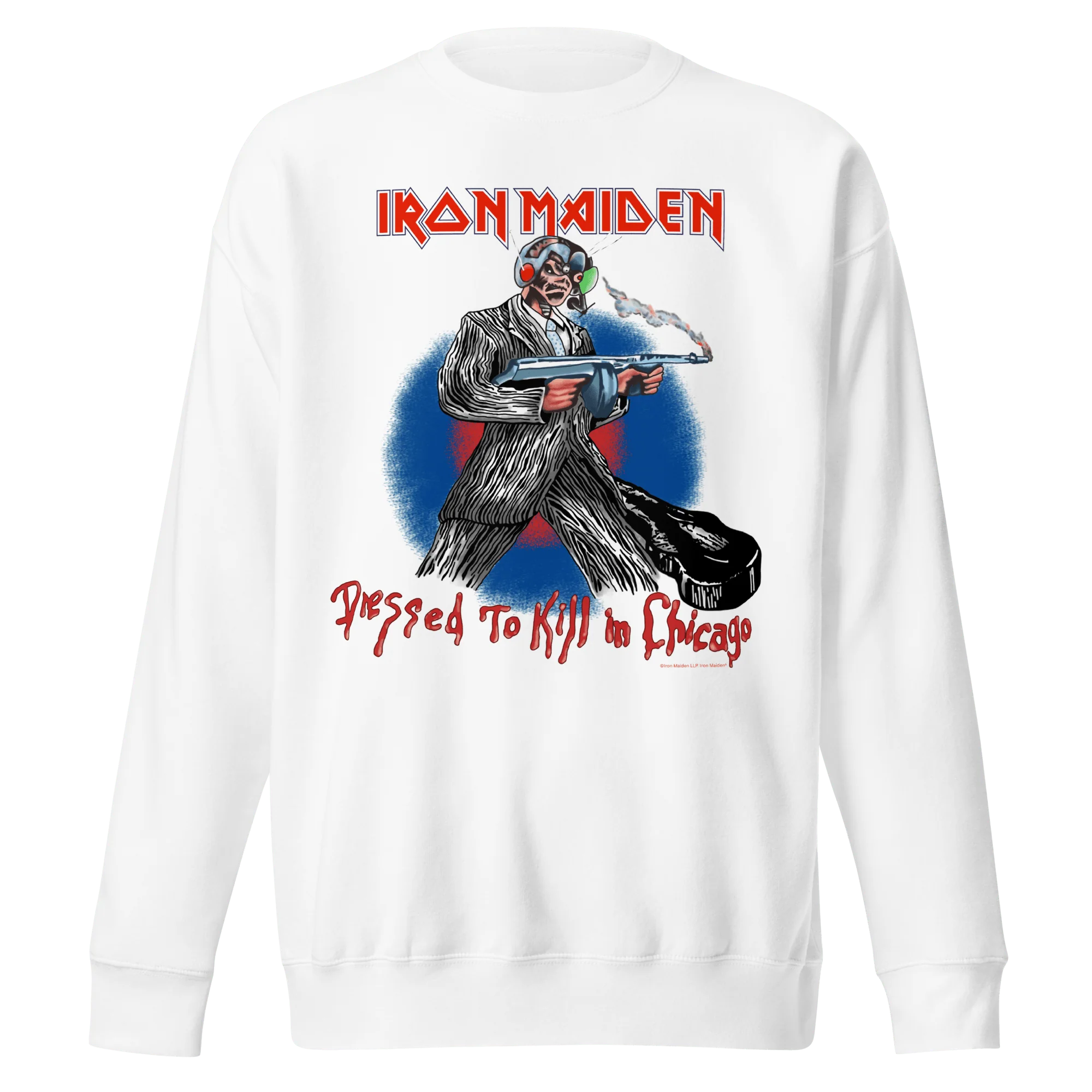Iron Maiden - Dressed to Kill Chicago Sweatshirt