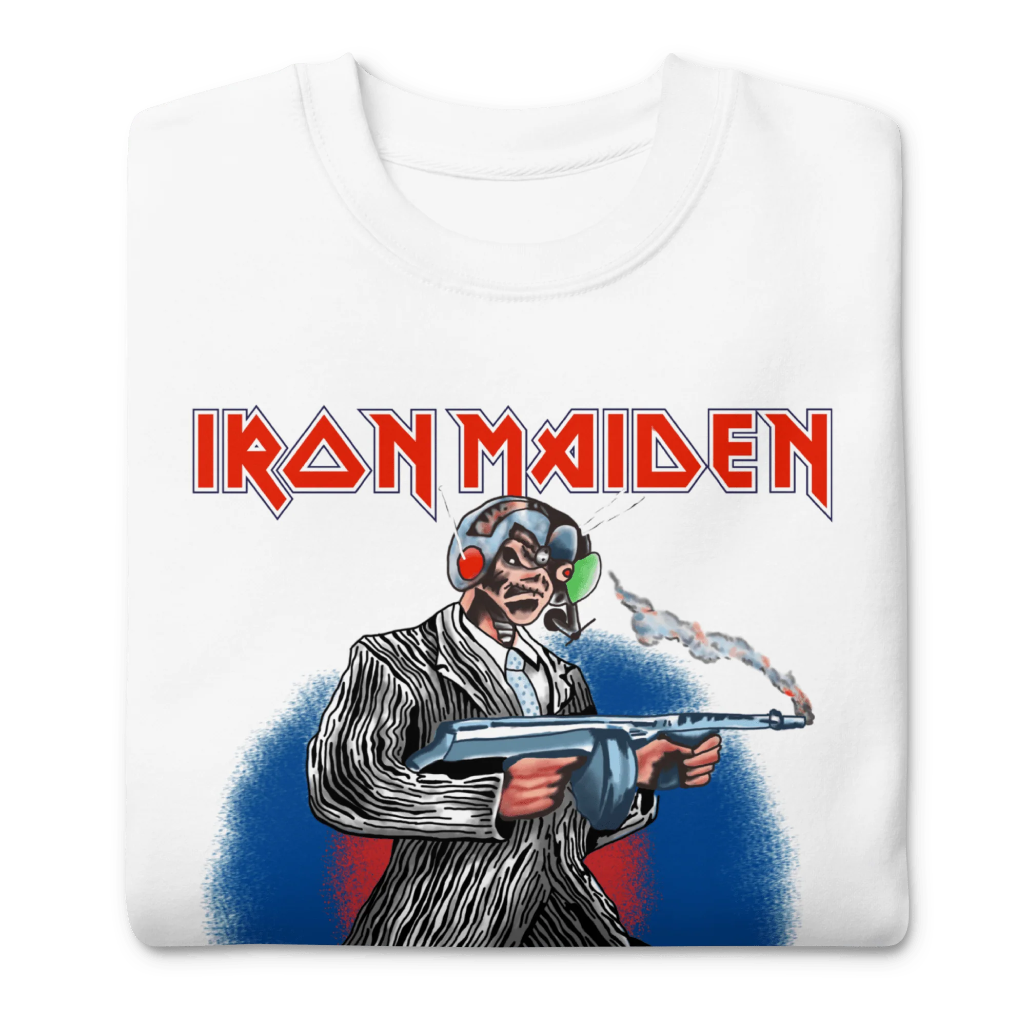 Iron Maiden - Dressed to Kill Chicago Sweatshirt - Image 2