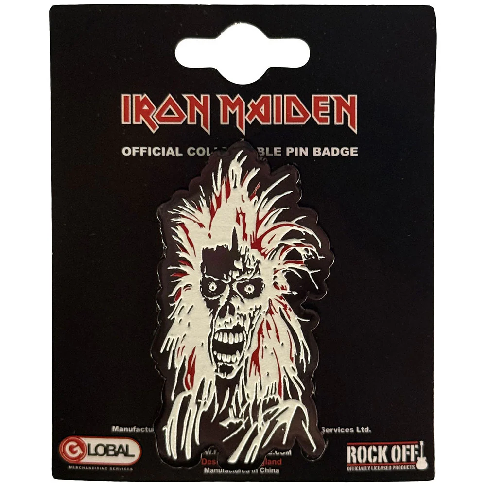 Eddie Pewter Pin Badge