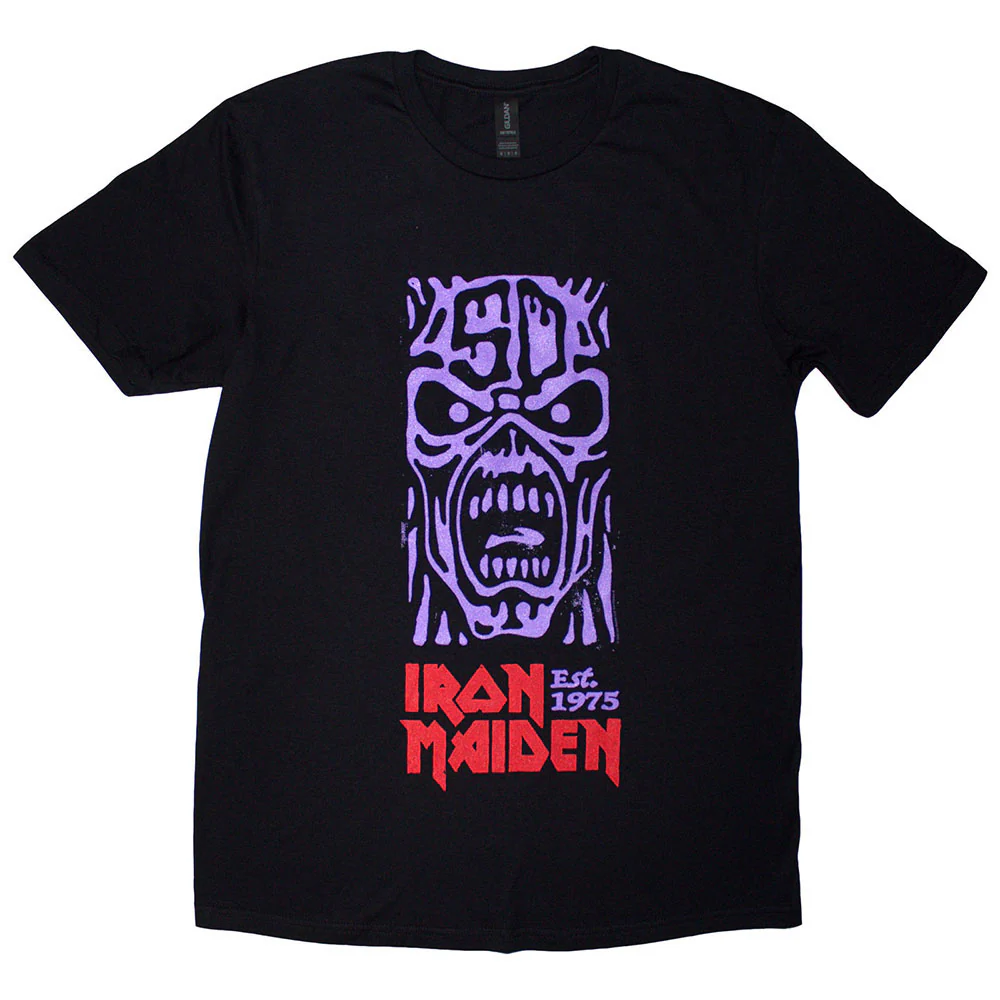 Est. 1975 Stamp Logo Purple T-shirt