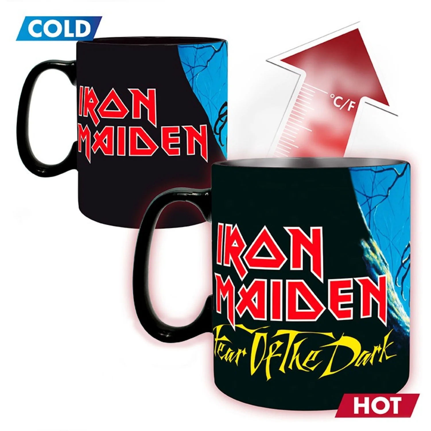 Fear of the Dark Heat-Change Mug Coffee Mug - Image 2