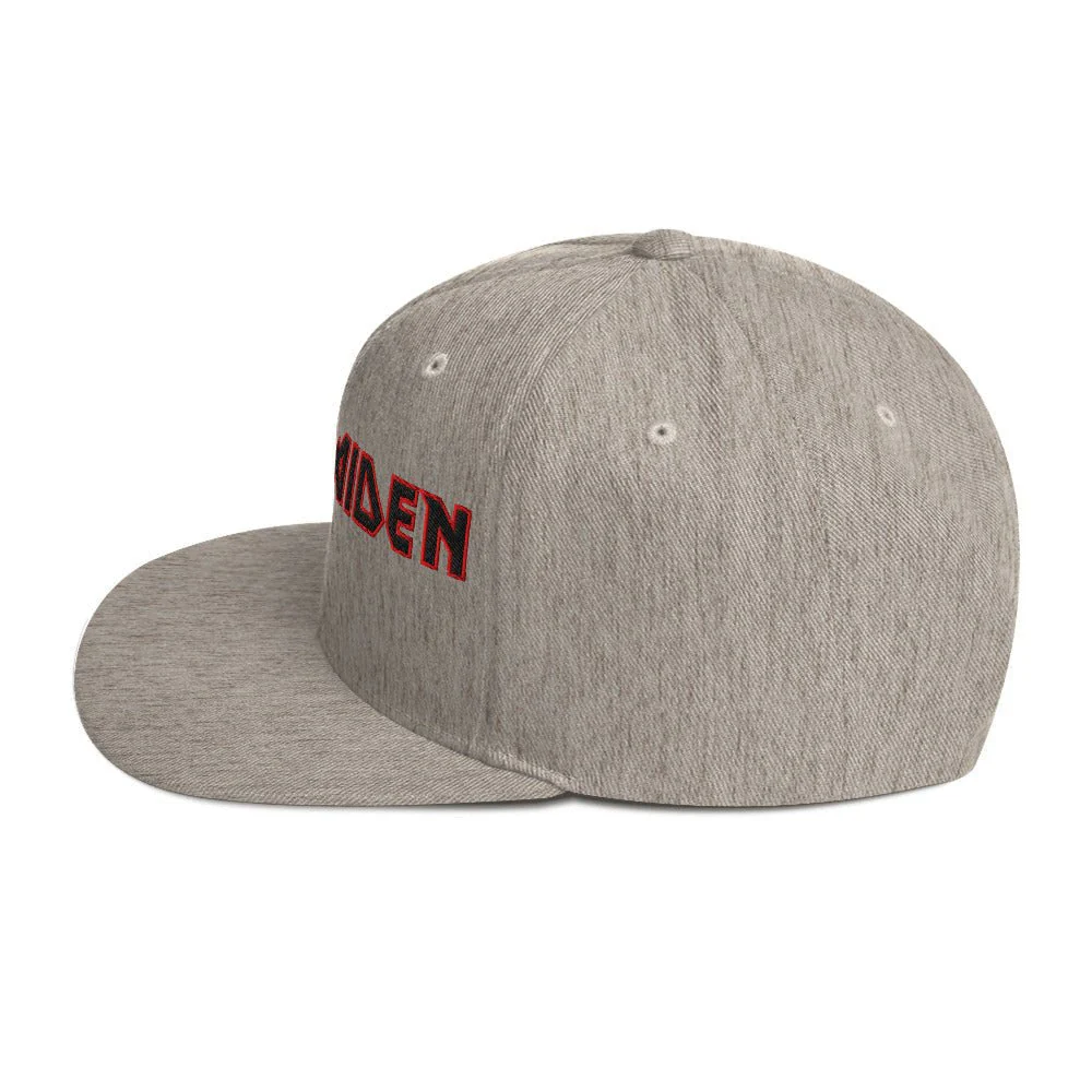 Iron Maiden - HD Embroidered Snapback Hat - Image 4