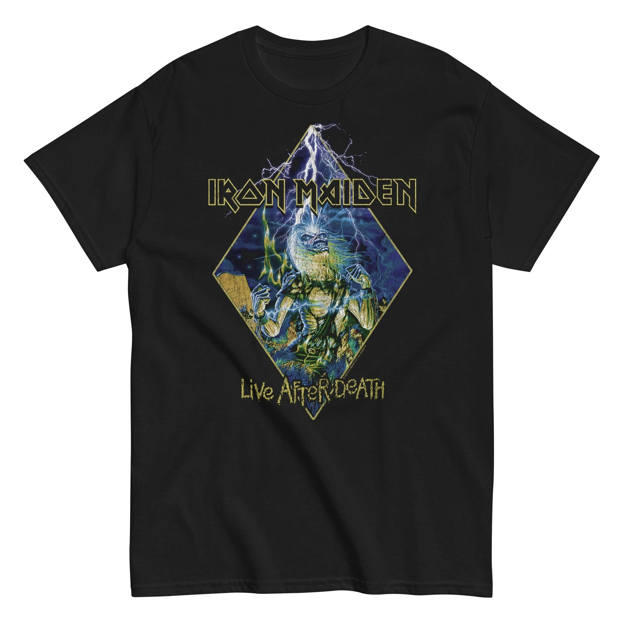 Iron Maiden - Lightnin Jumbo Print T-Shirt