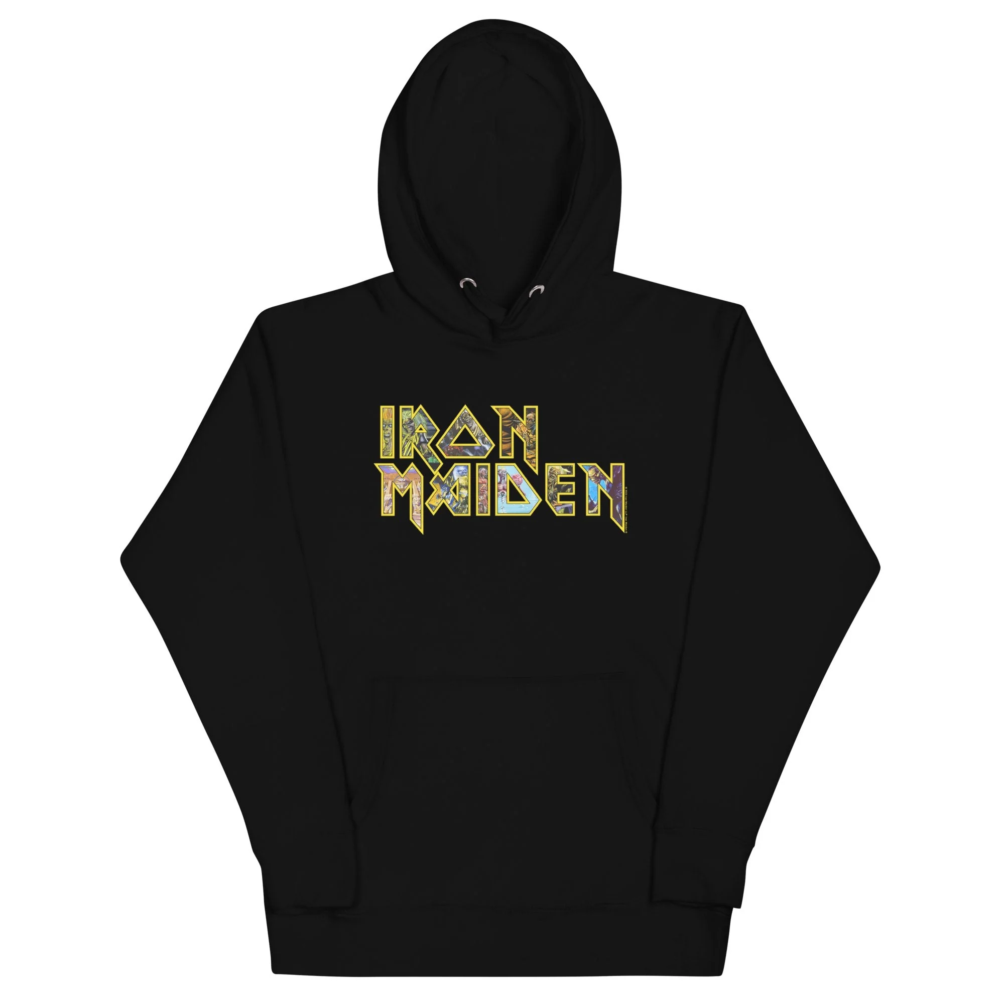 Iron Maiden - Logo Eddie Classic Hoodie - Image 2