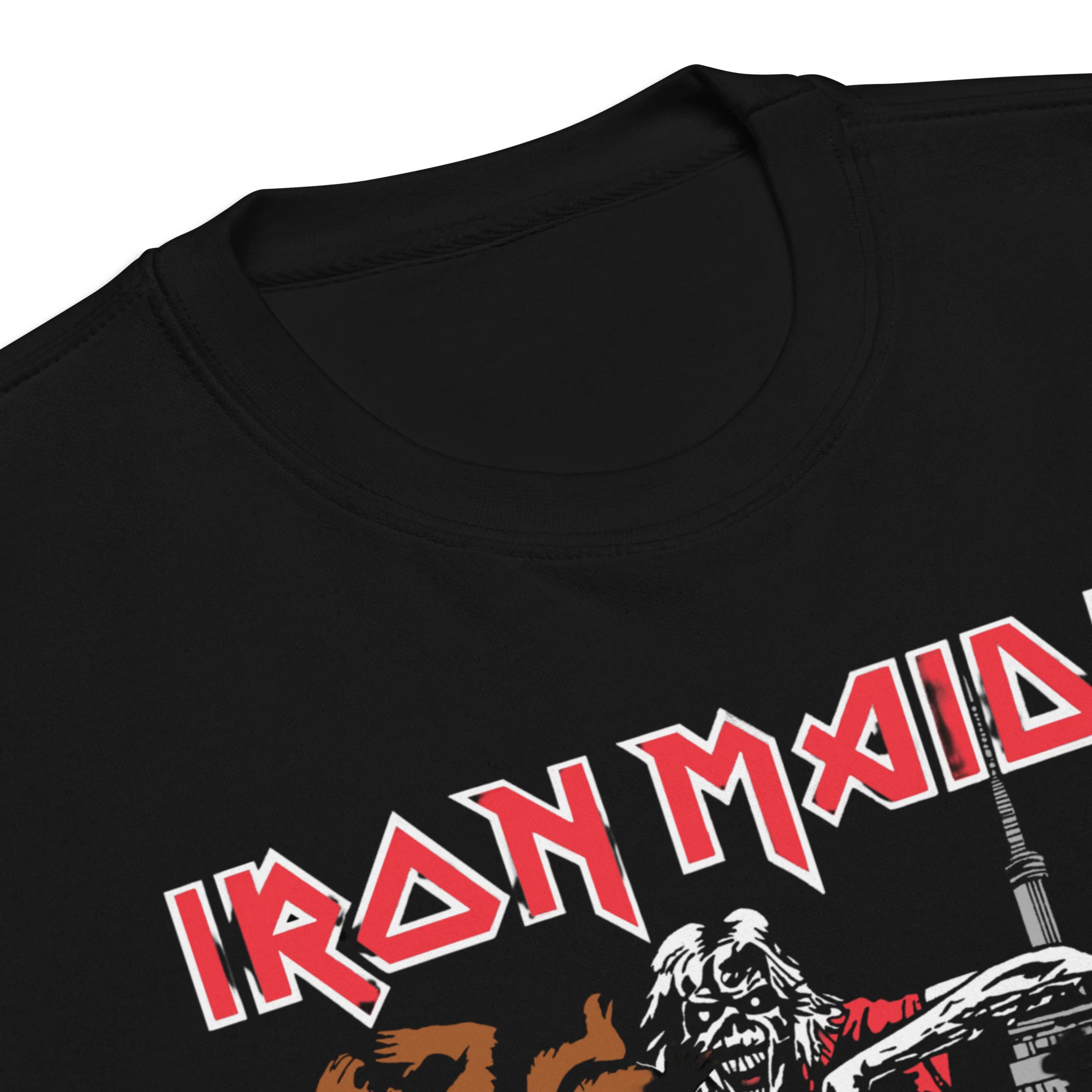 Iron Maiden - NYC 1982 Vintage Tour Sweatshirt - Image 3