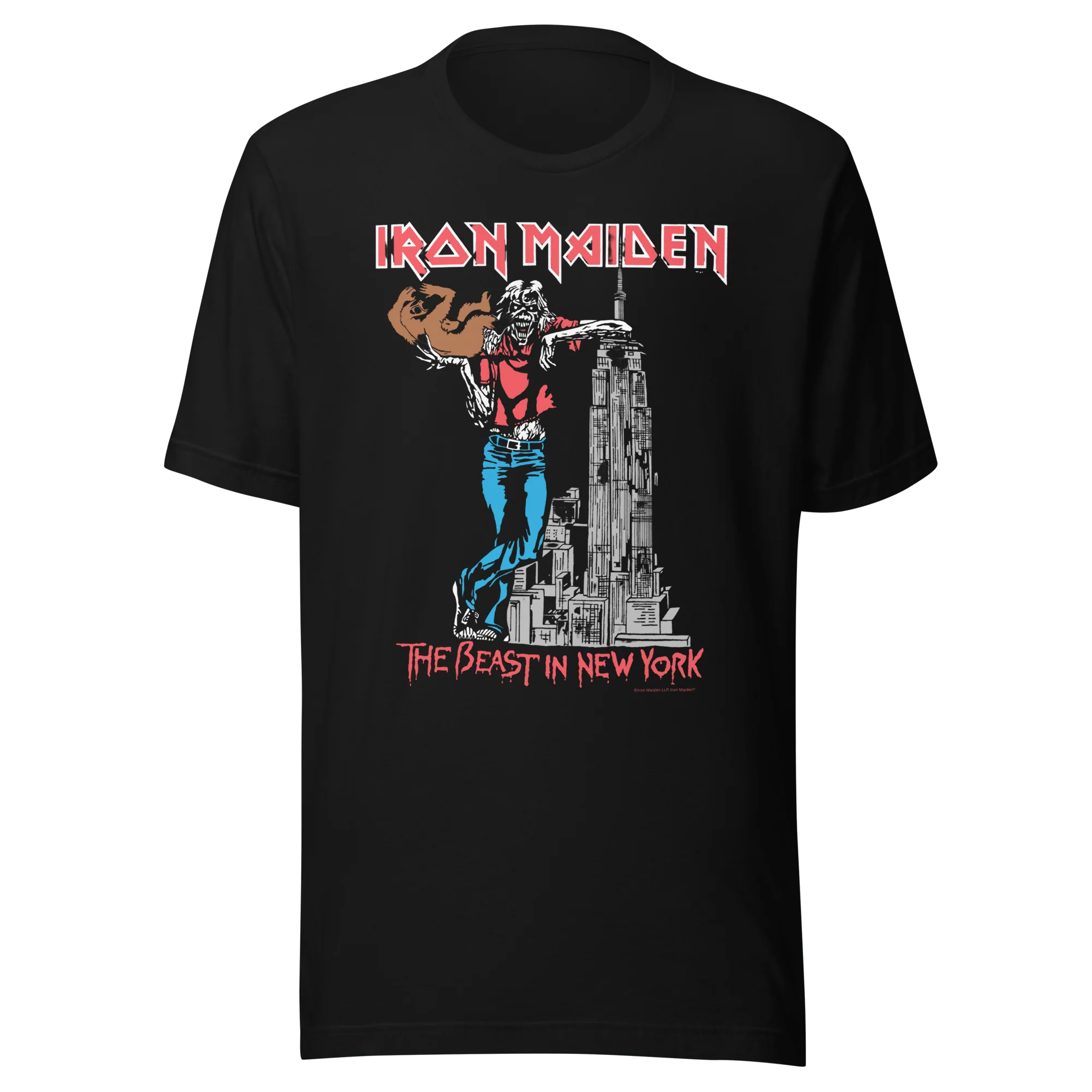Iron Maiden - NYC 1982 Vintage Tour T-Shirt