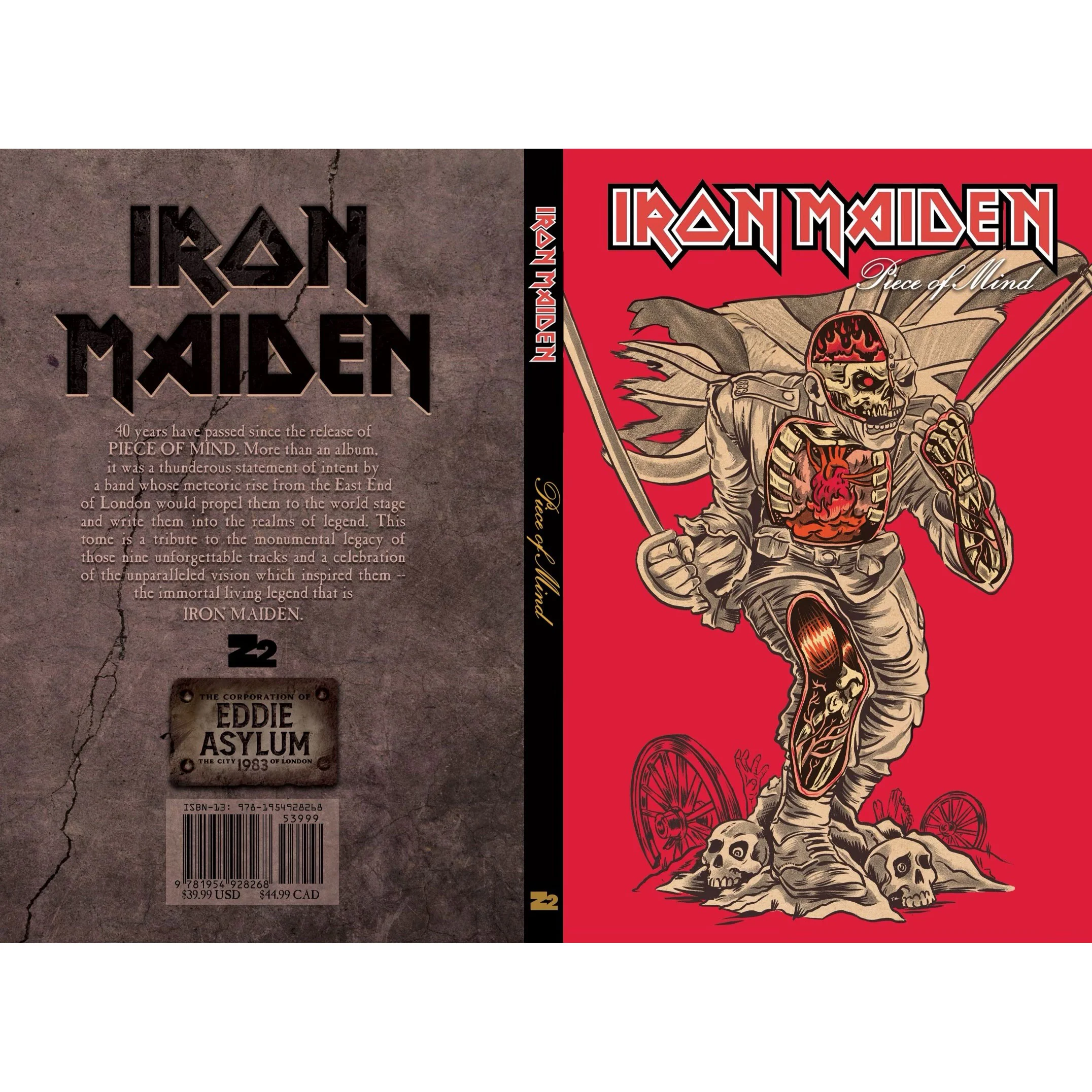 Piece of Mind THE TROOPER Cutaway Edition (Rockabilia Exclusive) Comic Book - Image 2