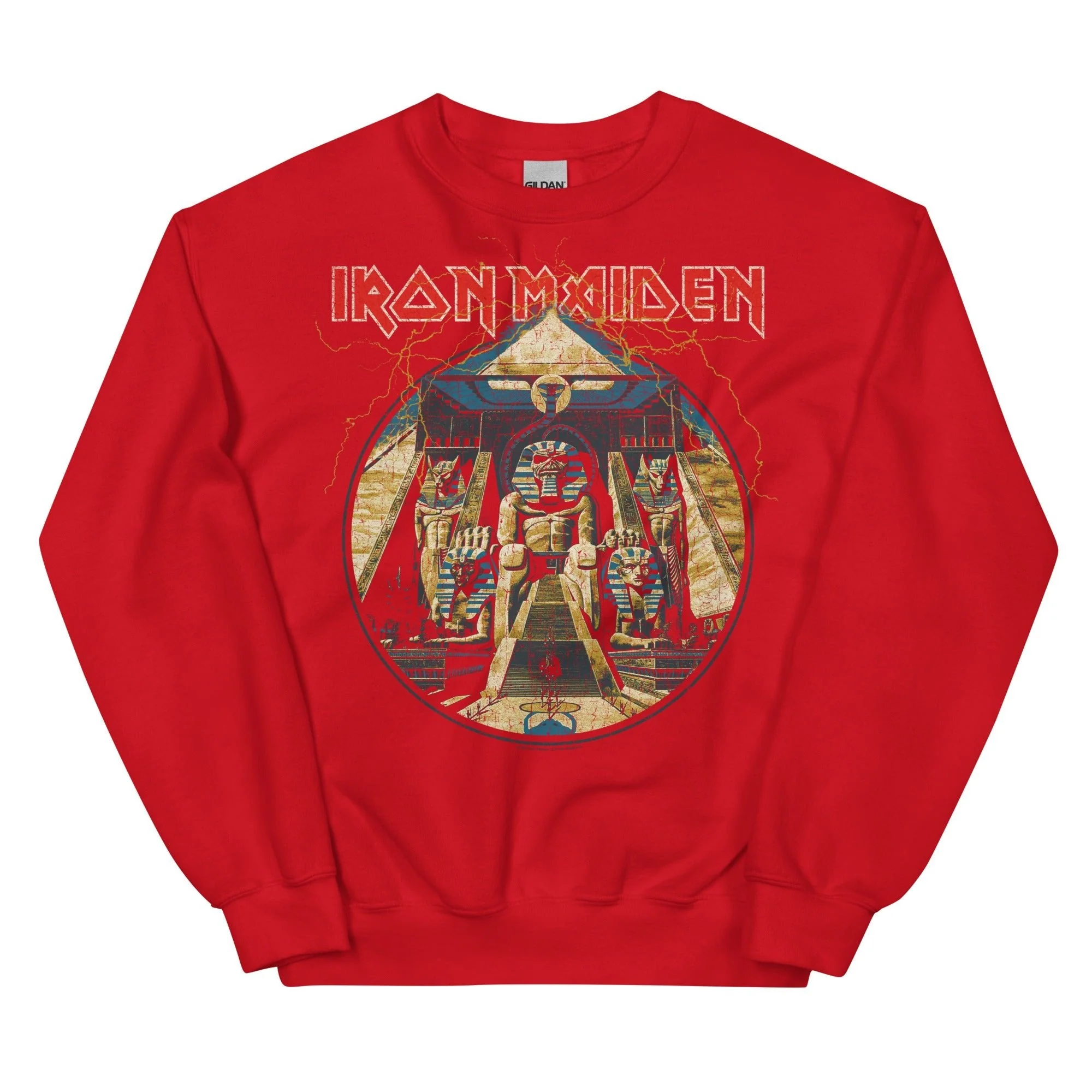 Iron Maiden - Powerslave Lightning Sweatshirt