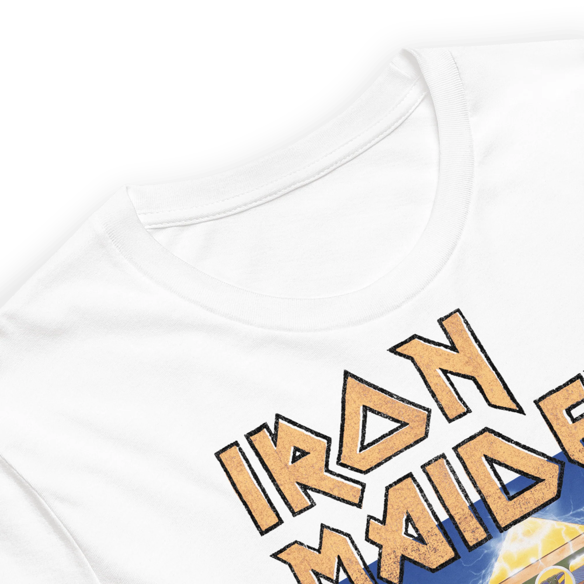 Iron Maiden - Powerslave White Pharoh T-Shirt - Image 3