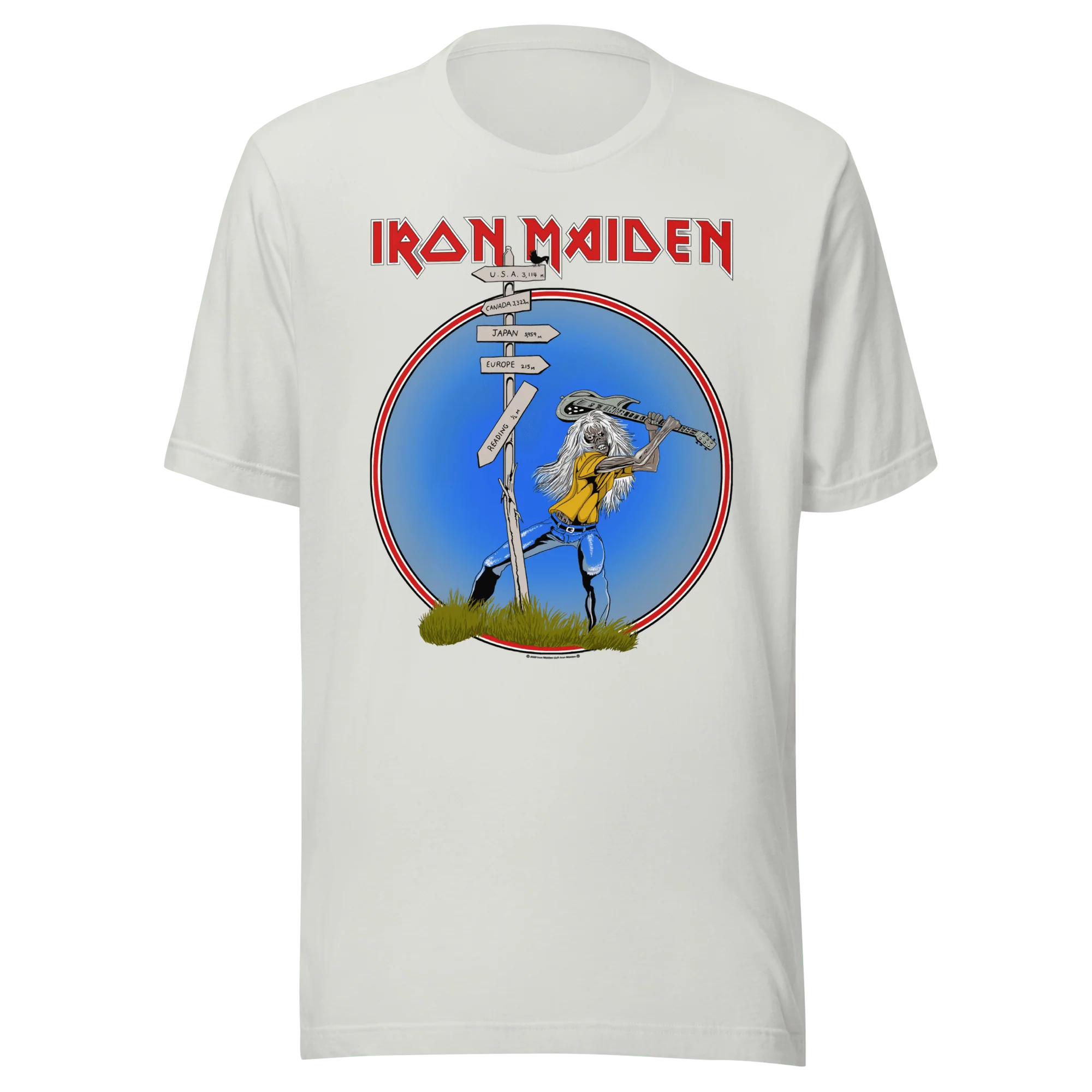 Iron Maiden - Reading 1982 Vintage Tour T-Shirt