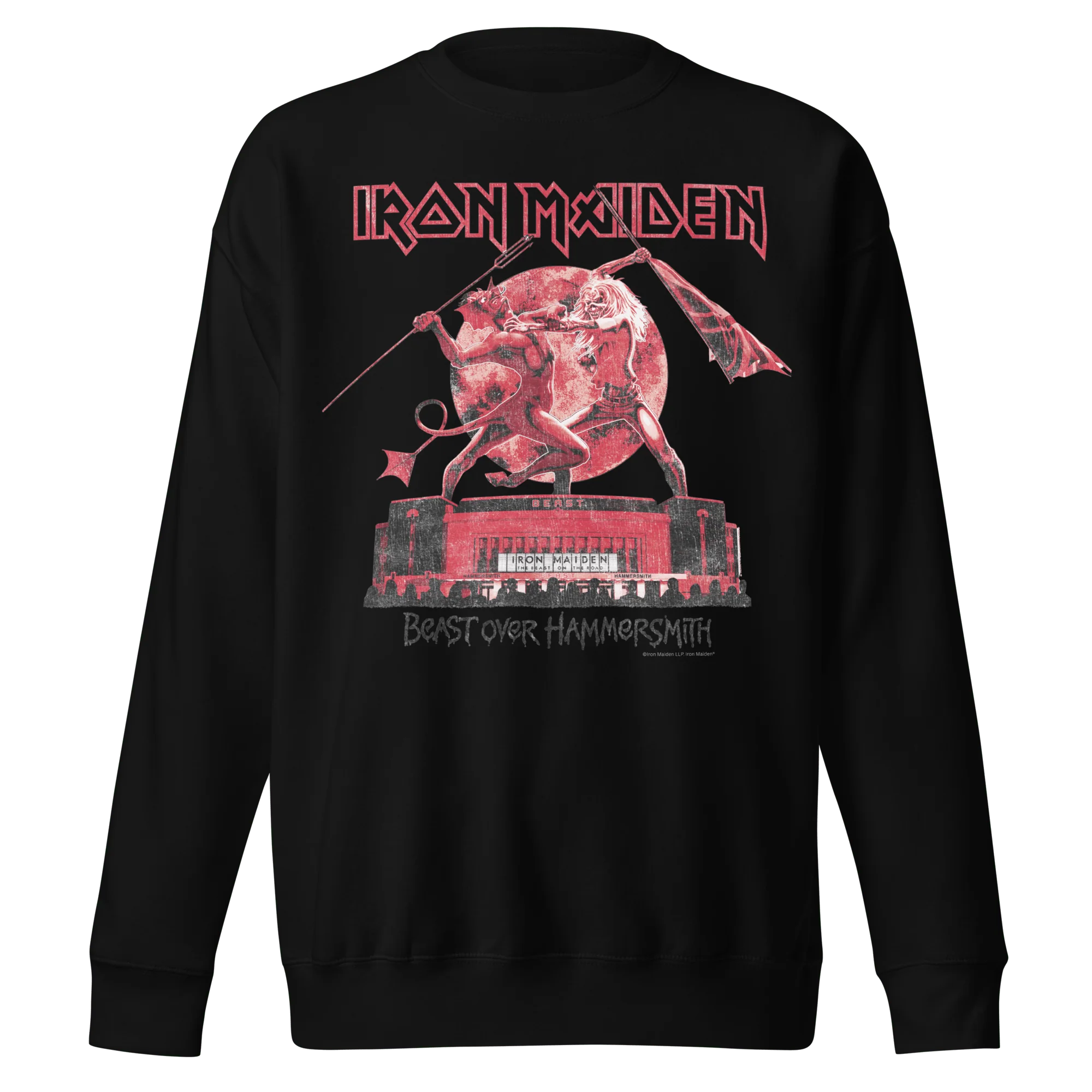 Iron Maiden - Red Moon Over Hammersmith Sweatshirt