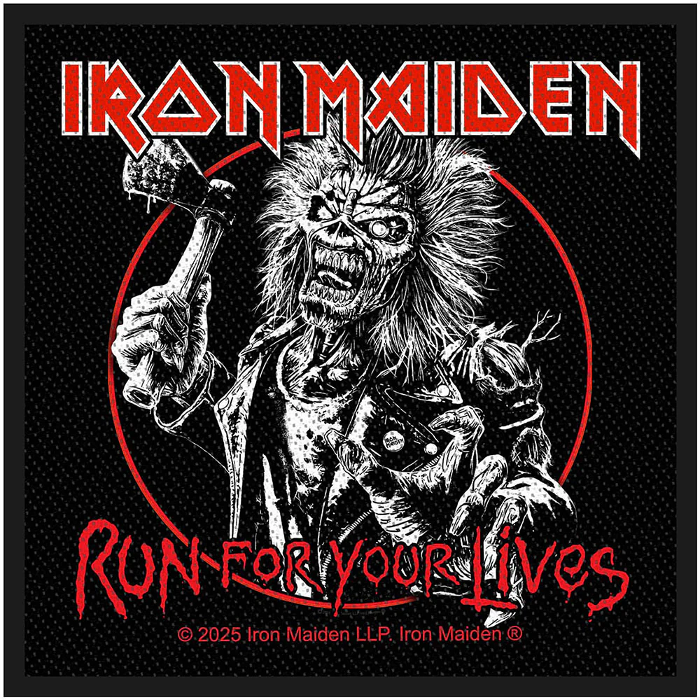 Run For Your Lives Woven Patch