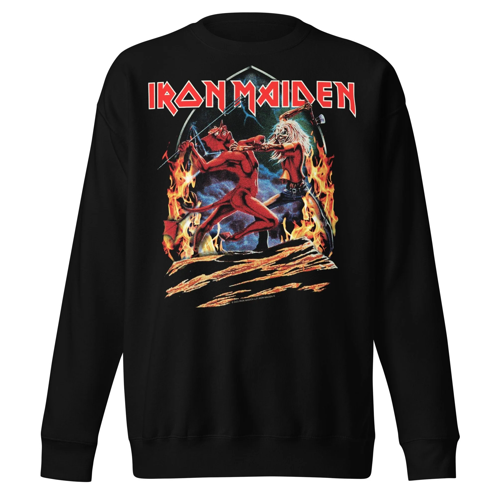 Iron Maiden - Run To The Hills Jumbo Print Sweatshirt