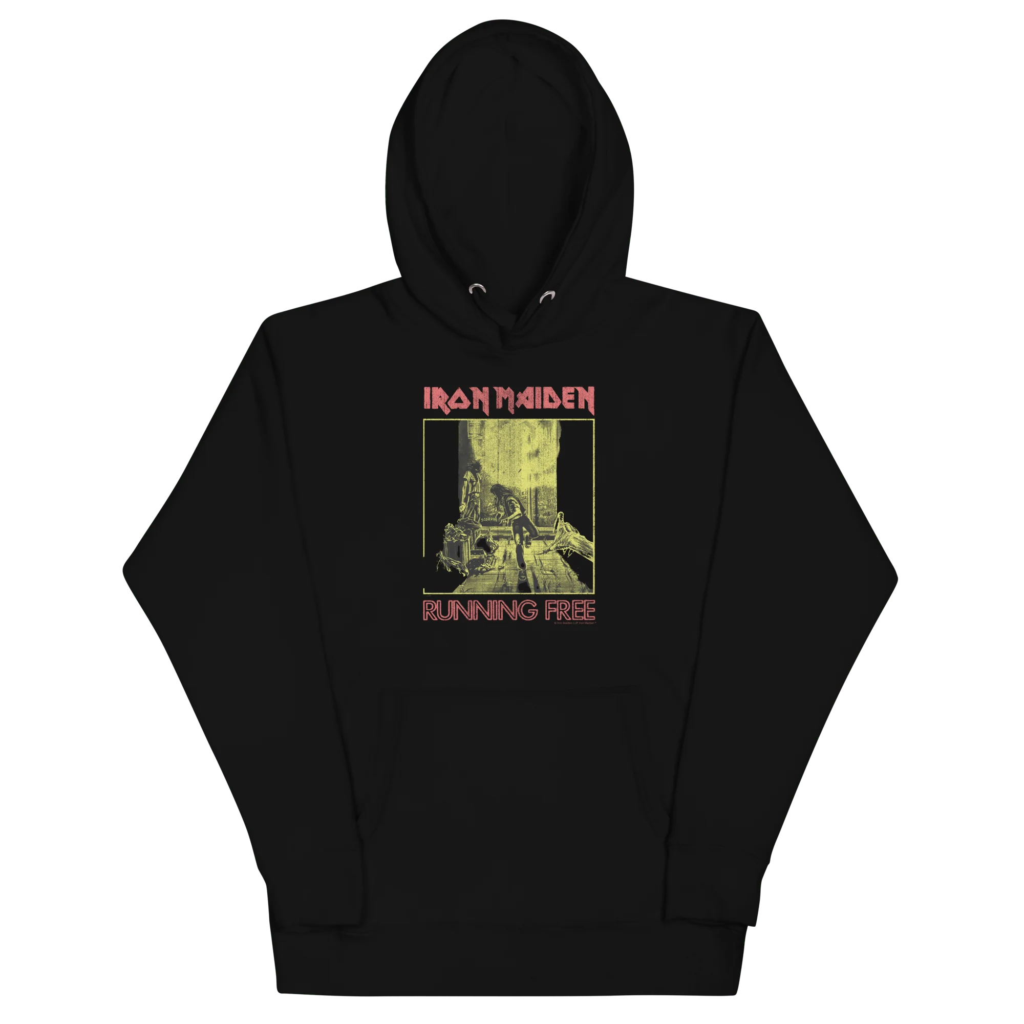 Iron Maiden - Running Free Vintage Hoodie - Image 2