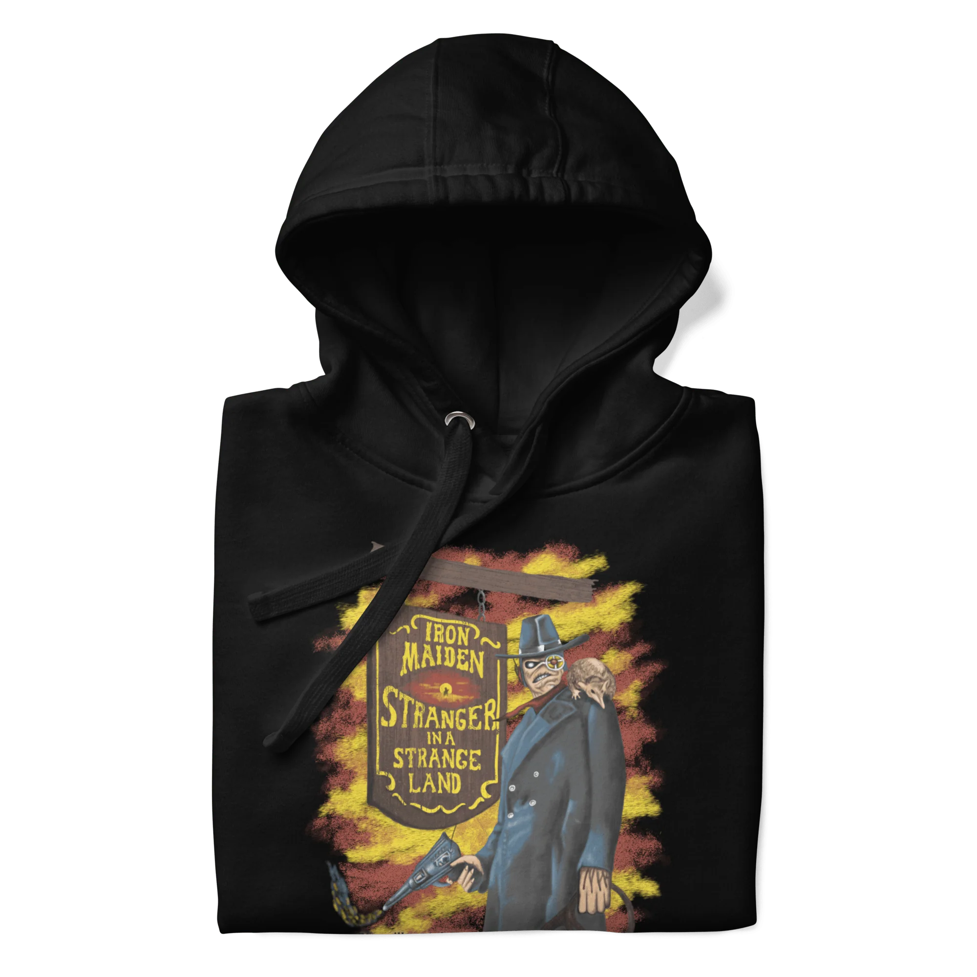 Iron Maiden - Strange Land Texas 1987 Vintage Tour Hoodie