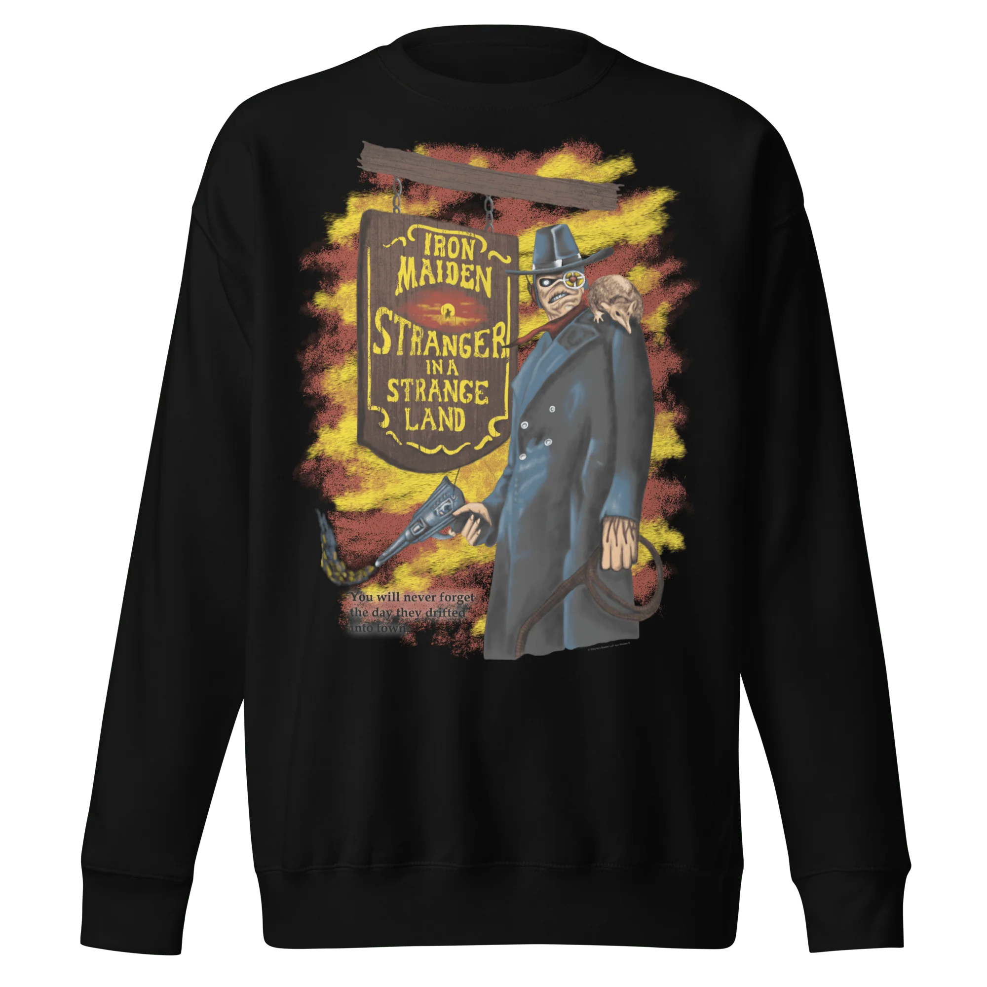 Iron Maiden - Strange Land Texas 1987 Vintage Tour Sweatshirt