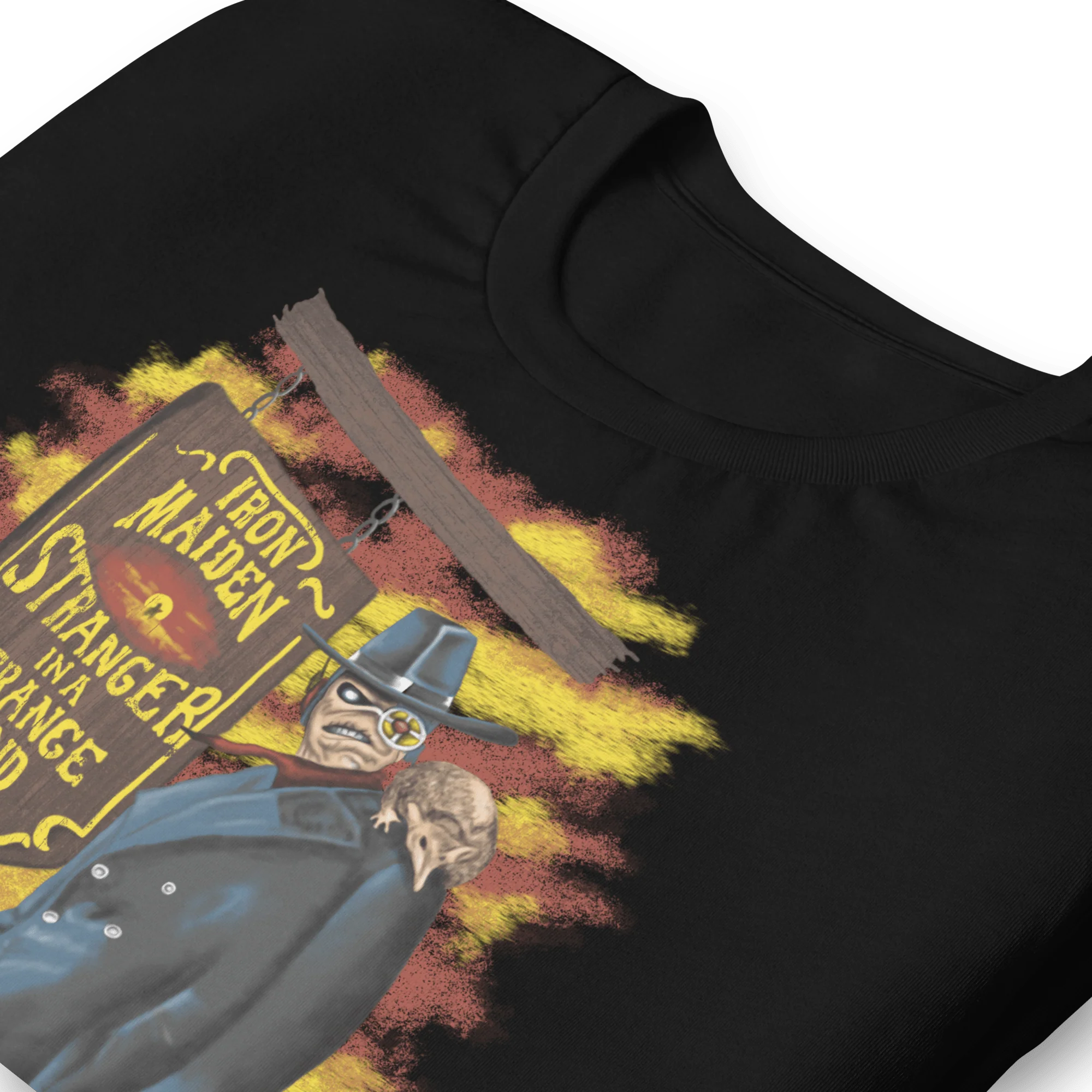 Iron Maiden - Strange Land Texas 1987 Vintage Tour T-Shirt - Image 3