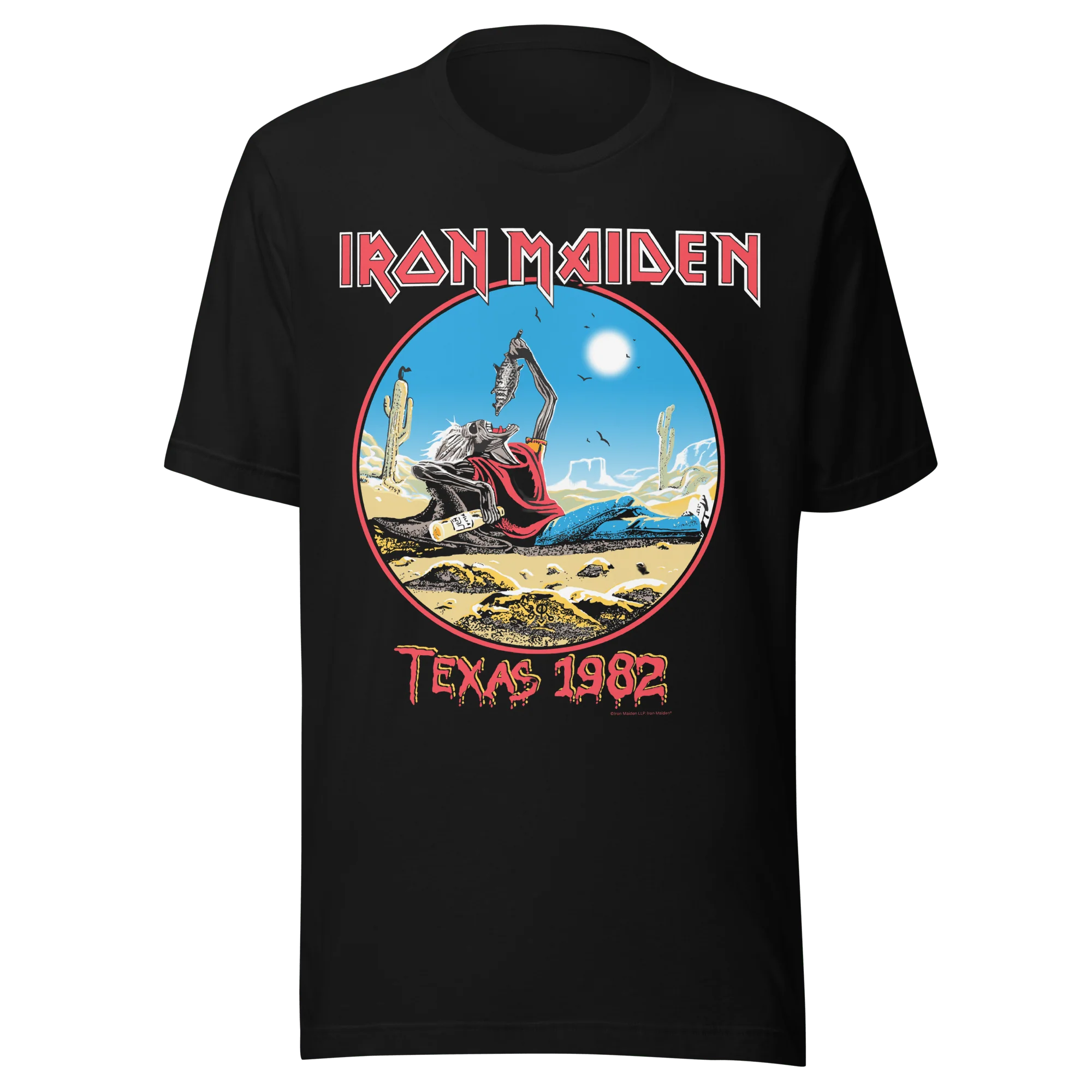 Iron Maiden - Texas 1982 Vintage Tour T-Shirt