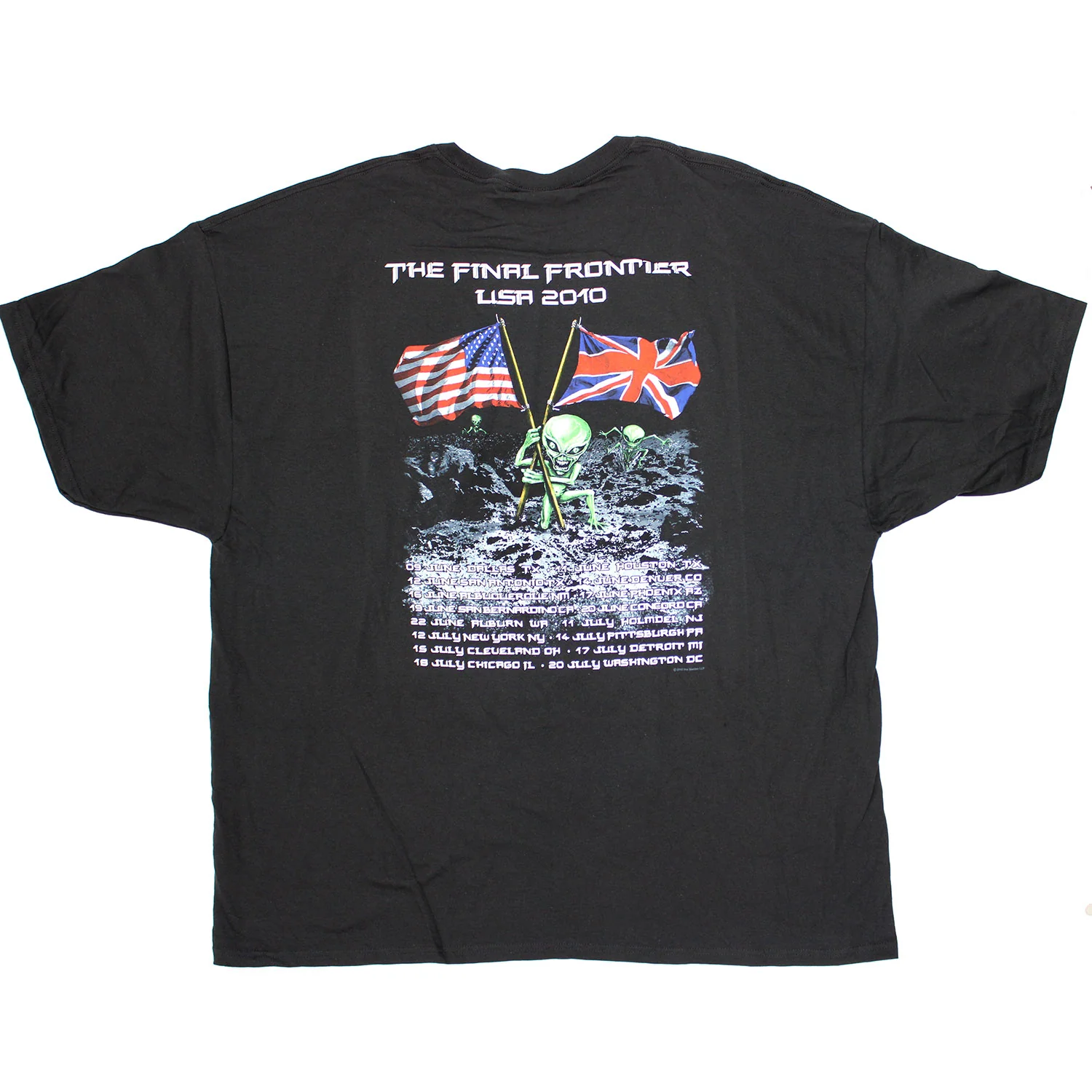 The Final Frontier USA 2010 T-shirt - Image 2