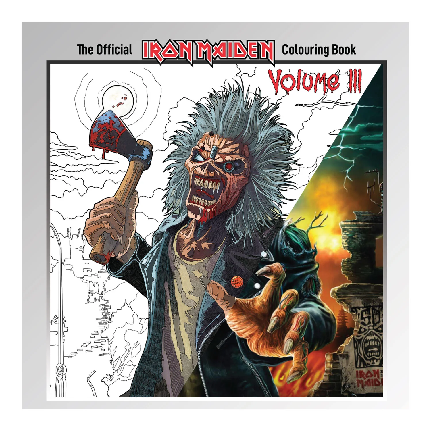 The Official Iron Maiden Colouring Book Volume III Coloring Book