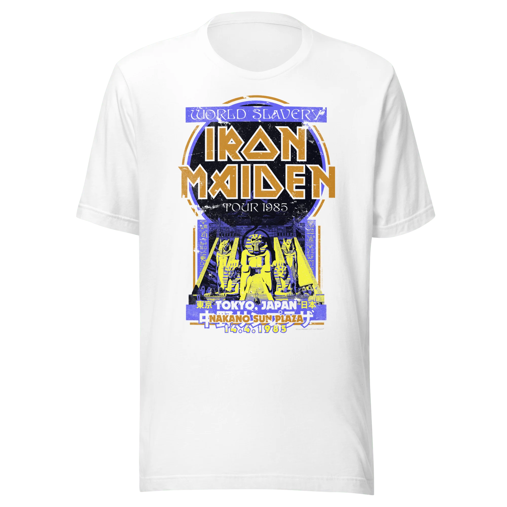 Iron Maiden - Tokyo 1985 Vintage Tour T-Shirt