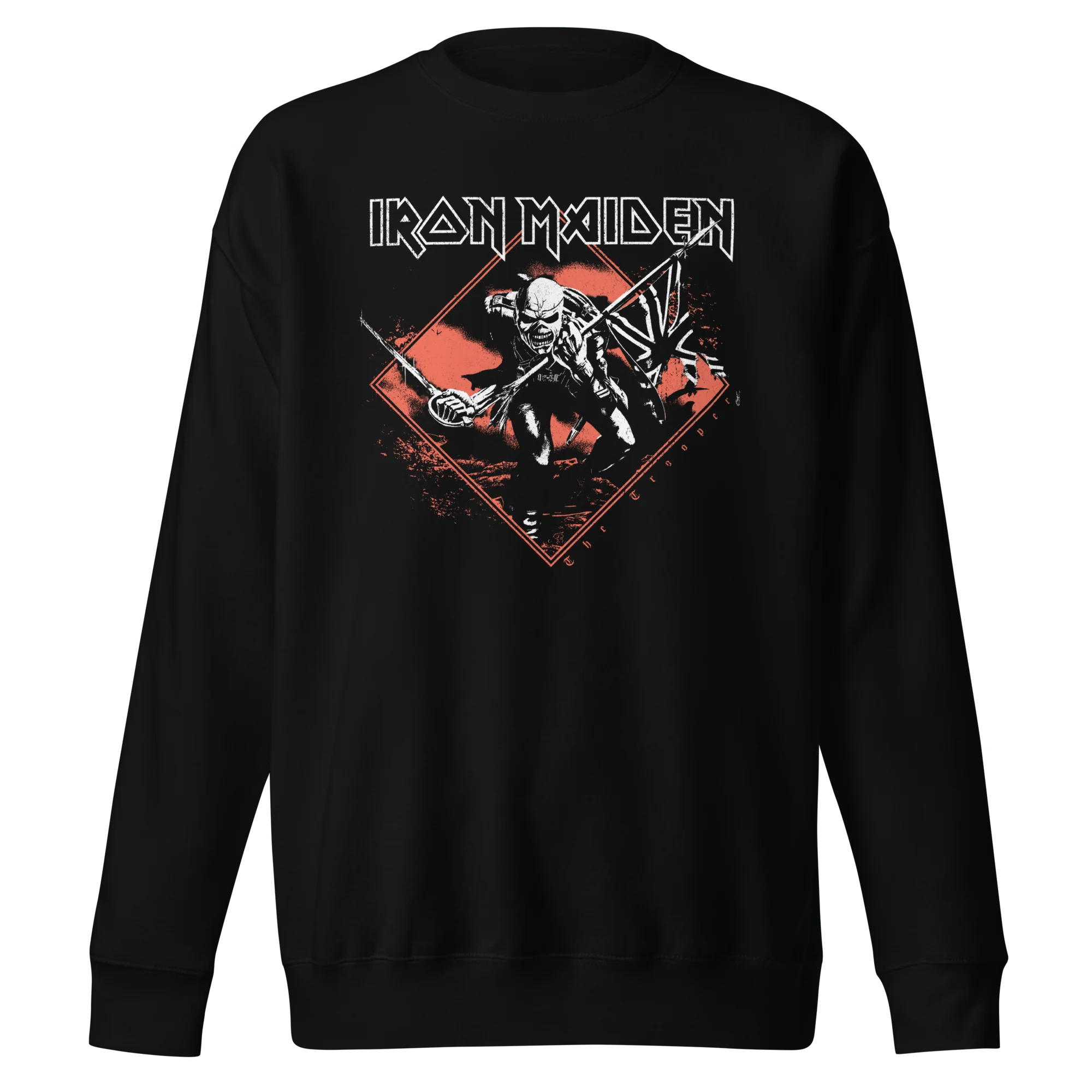 Iron Maiden - Trooper Diamond Jumbo Print Sweatshirt - Image 2