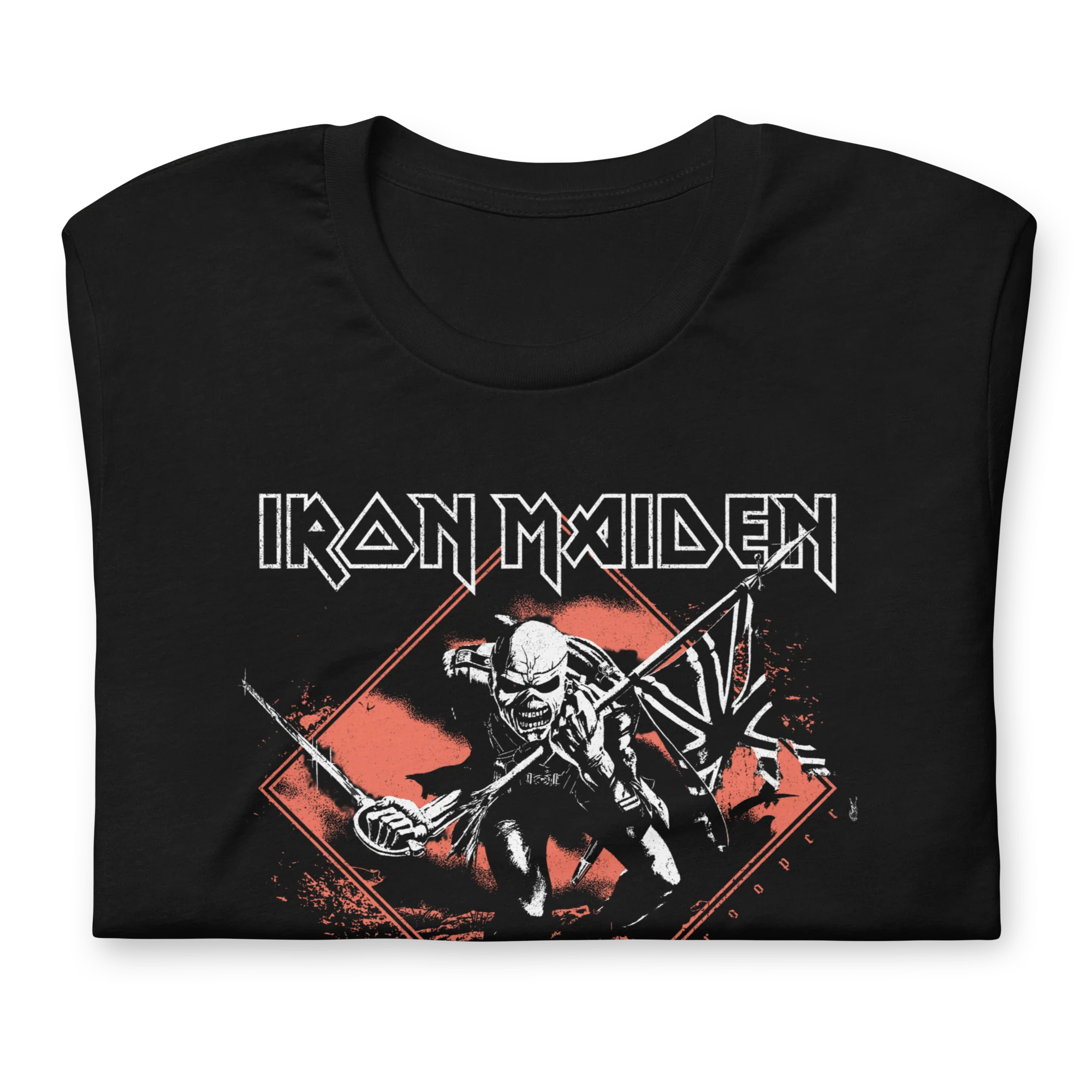 Iron Maiden - Trooper Diamond Jumbo Print T-Shirt - Image 2