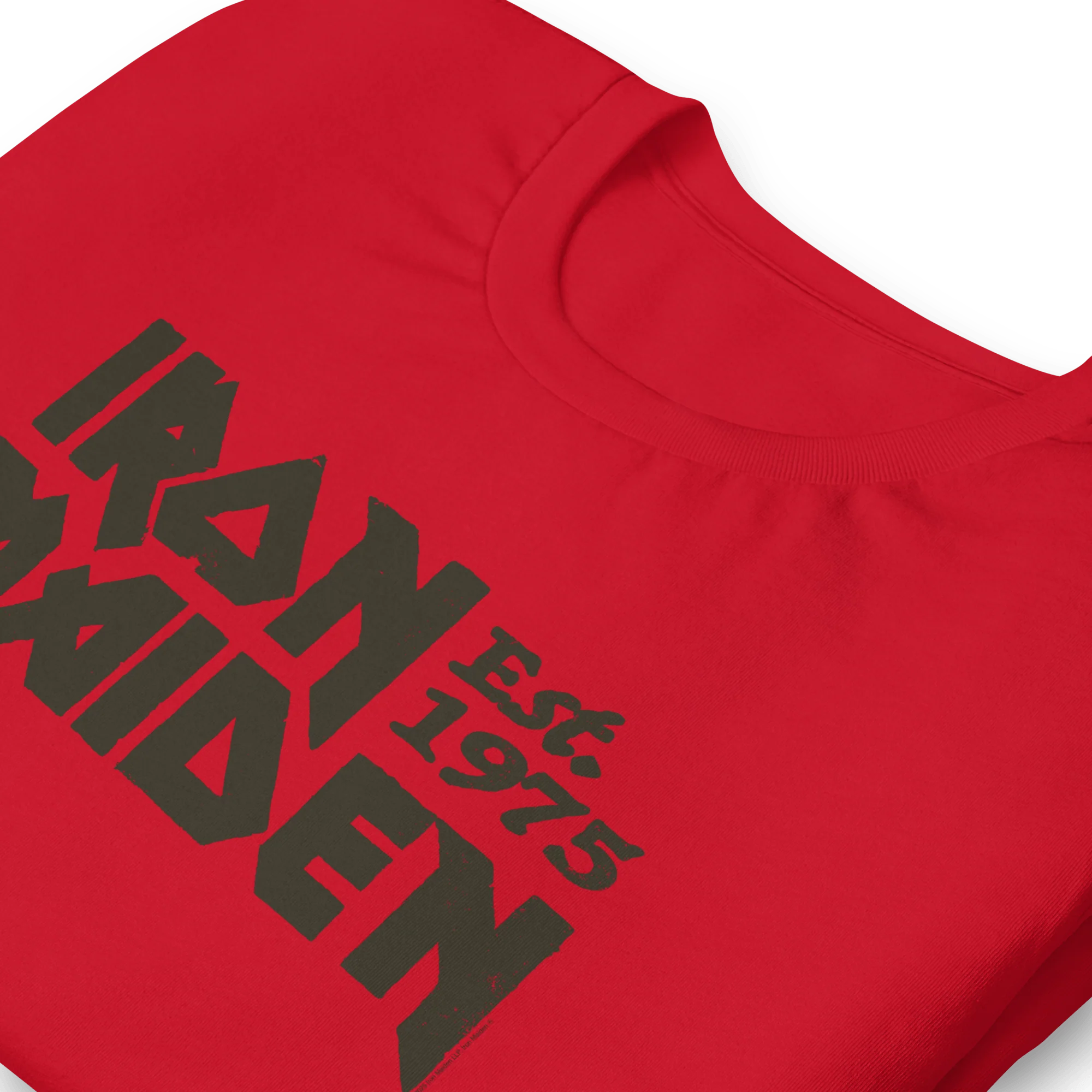 Iron Maiden - Vintage 1975 Logo T-Shirt - Image 3