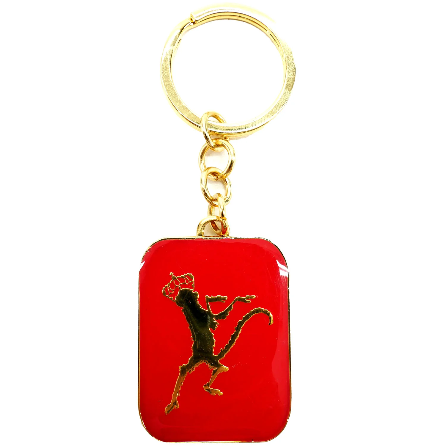 tour 2006 Red Enamel & Metal Keychain Metal Key Chain - Image 2