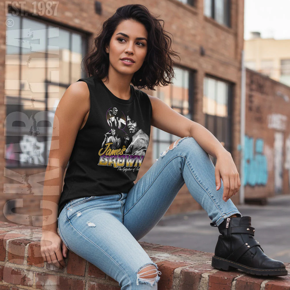 James Brown Godfather Of Soul Womens Tank - Image 2