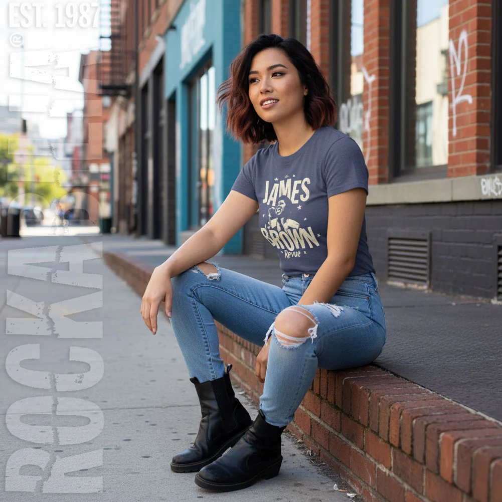 James Brown Monochrome Revue Womens Tank - Image 2
