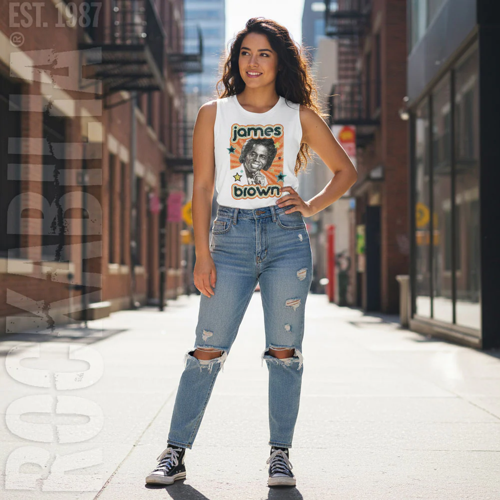 James Brown Stars Womens Tank - Image 2