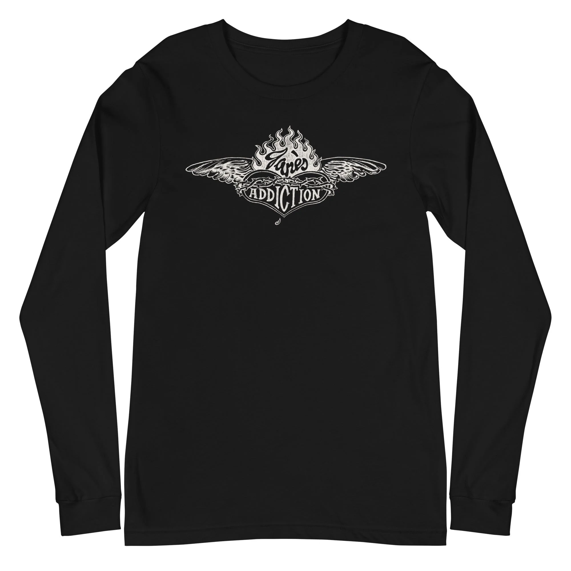 Janes Addiction - Badge Logo Long Sleeve T-Shirt