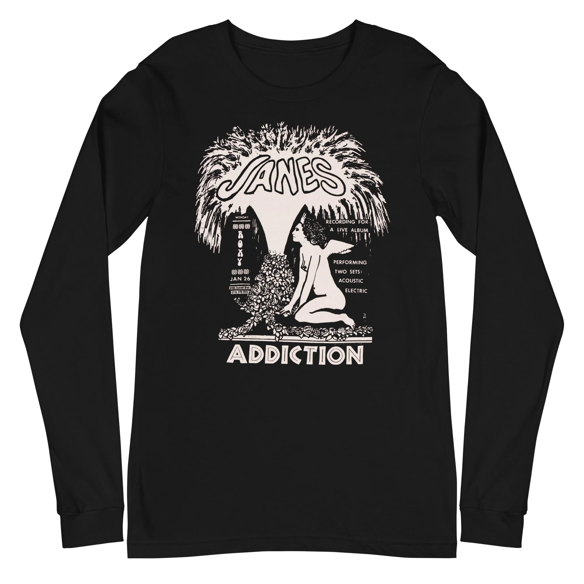 Janes Addiction - Roxy Live Long Sleeve T-Shirt