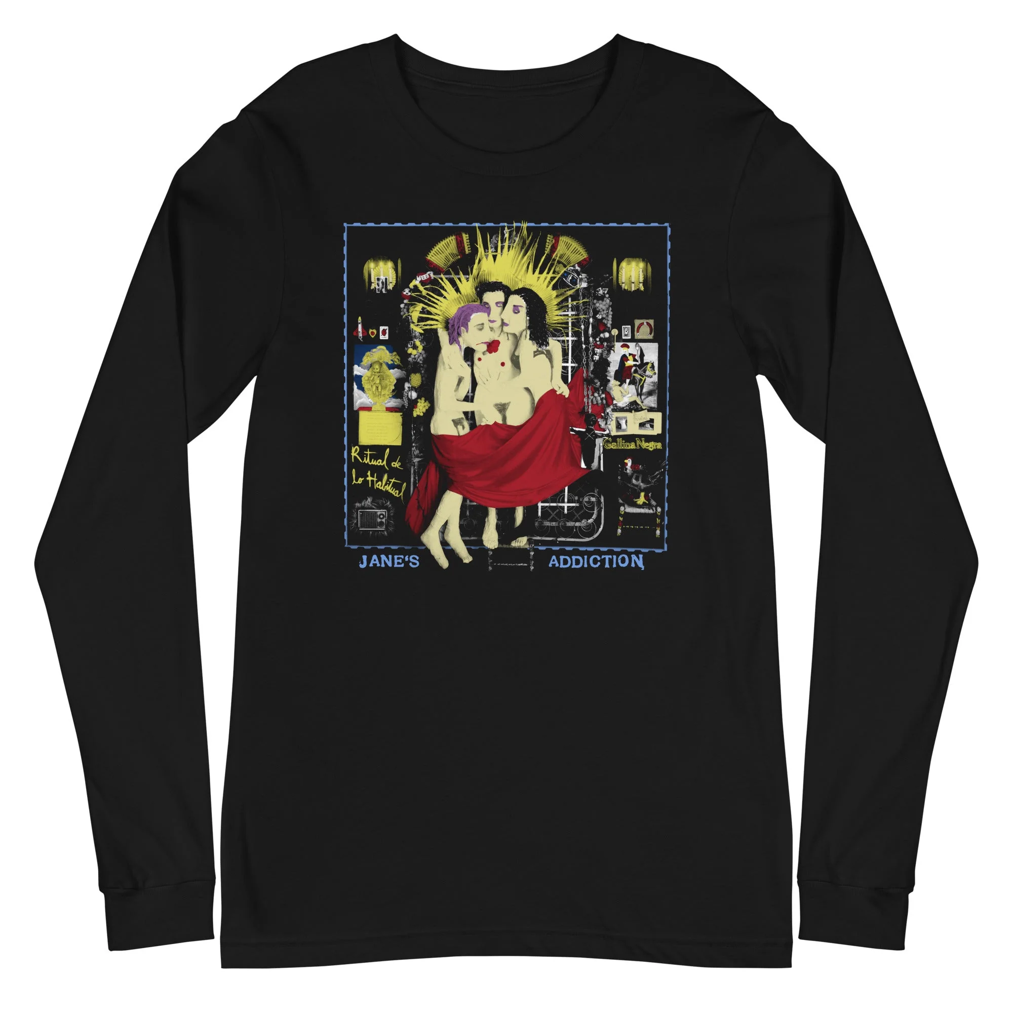 Janes Addiction - Three Ladies Long Sleeve T-Shirt