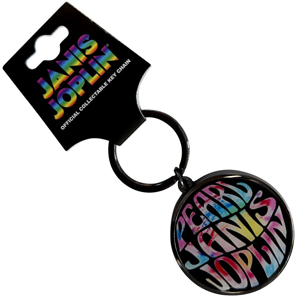 Pearl Emblem Colour Metal Key Chain