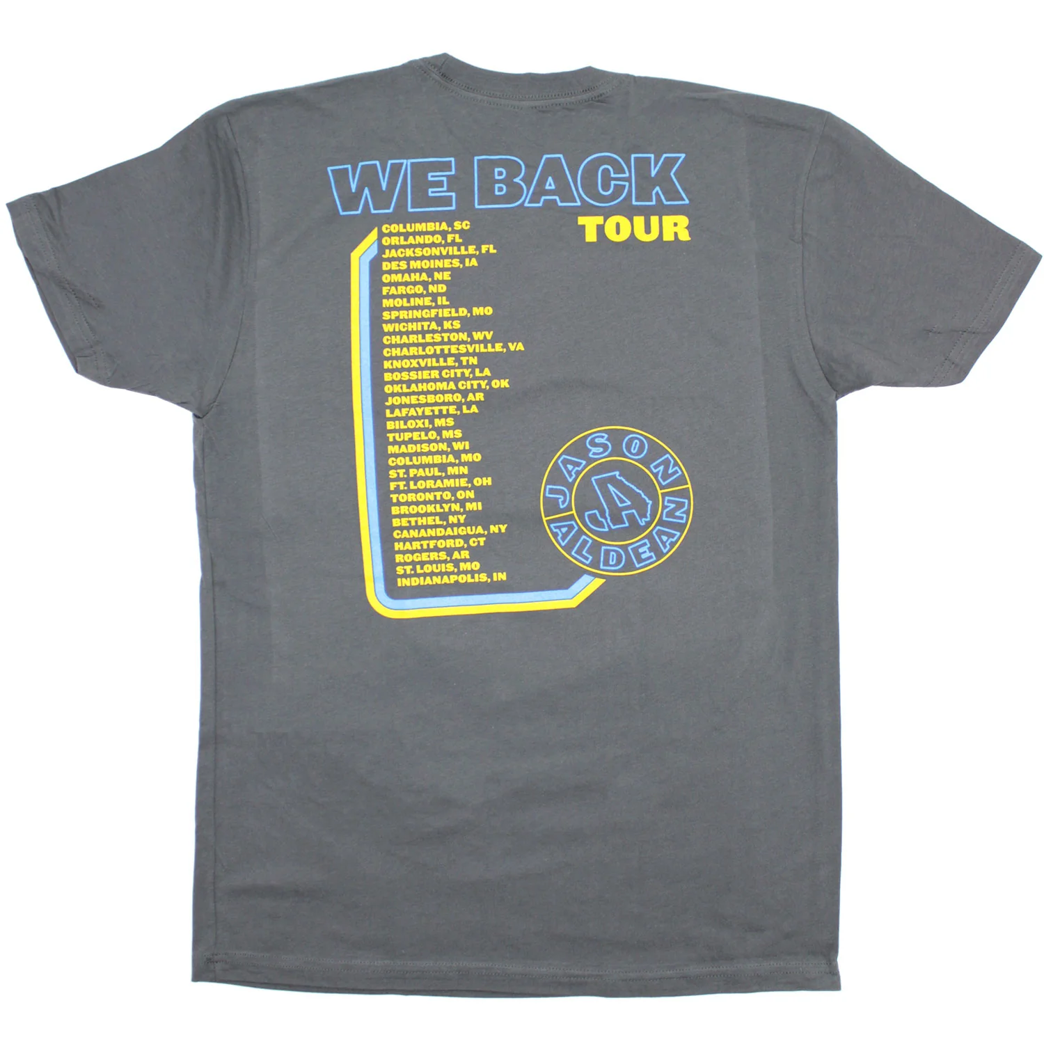 We Back Tour Slim Fit T-shirt - Image 2