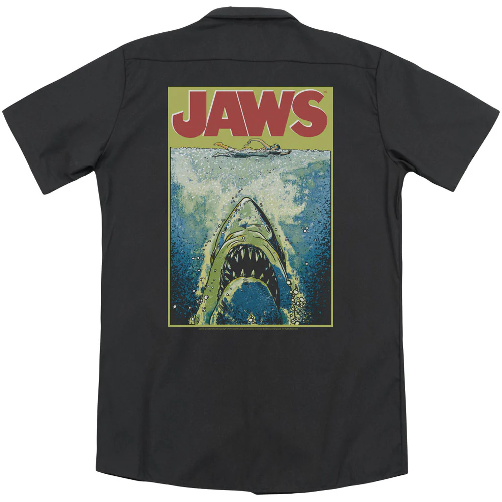 Bright Jaws(Back Print) Workshirt - Image 2