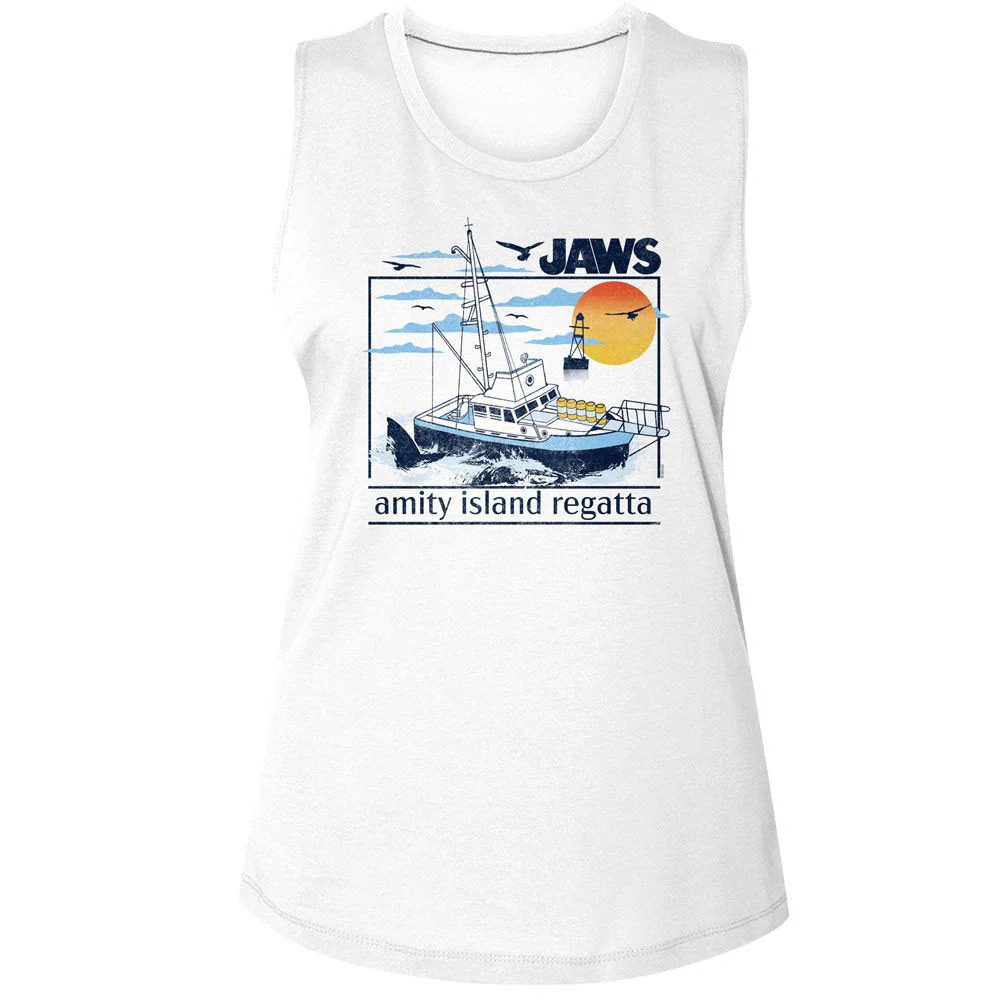 Jaws Amity Island Regatta Womens Tank