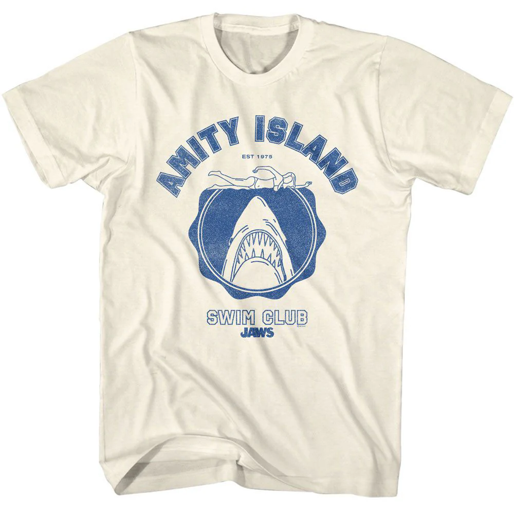 Jaws Amity Island Swim Club T-shirt