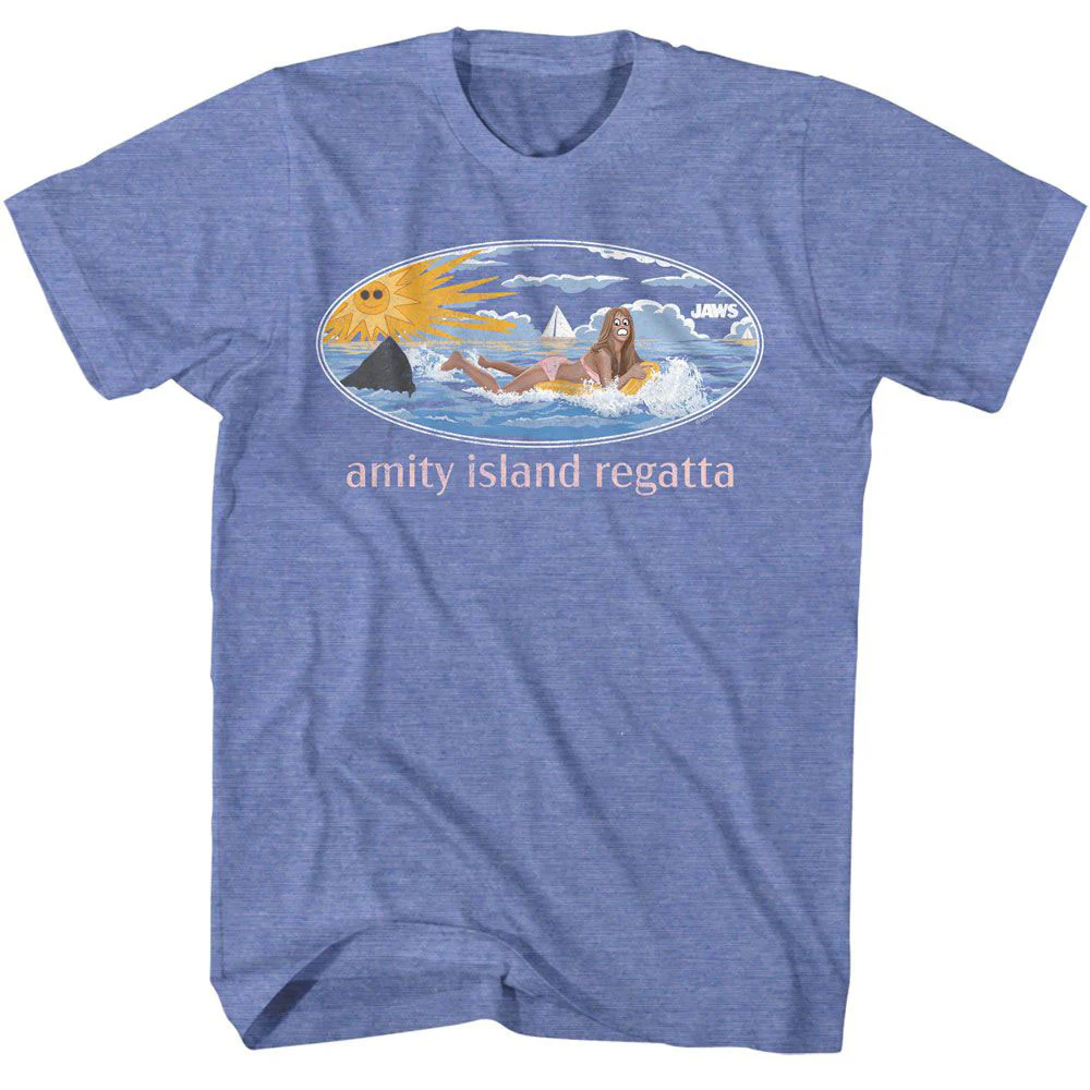 Jaws Girl On Float T-shirt